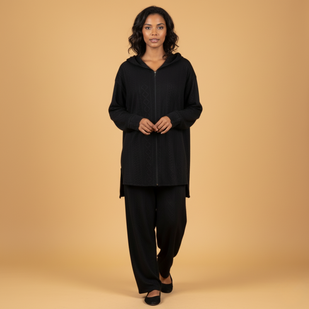 بيجامات قلوب بيضاء نسائية