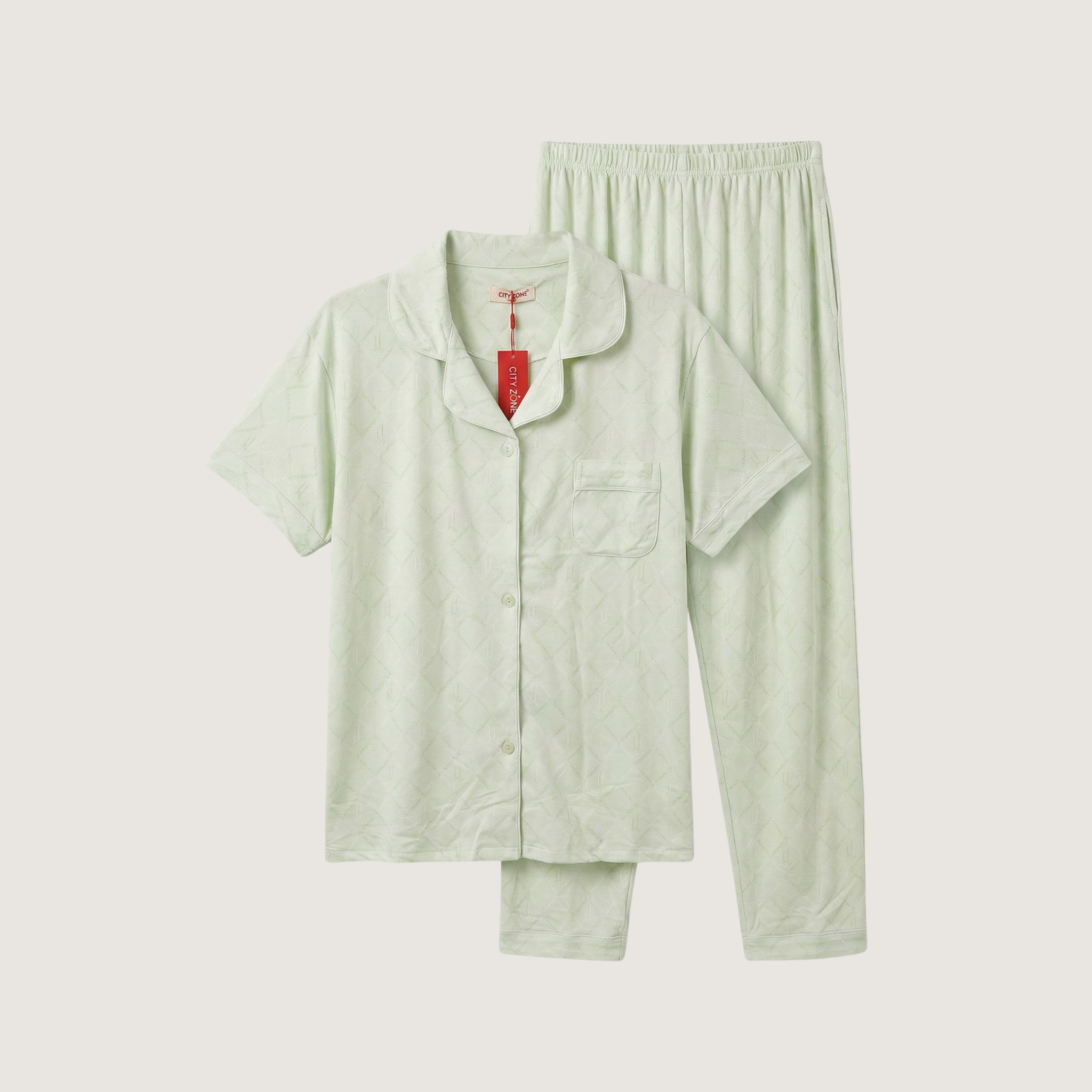 Womens Lycra Cotten Pyjama Set Jumbo 728713