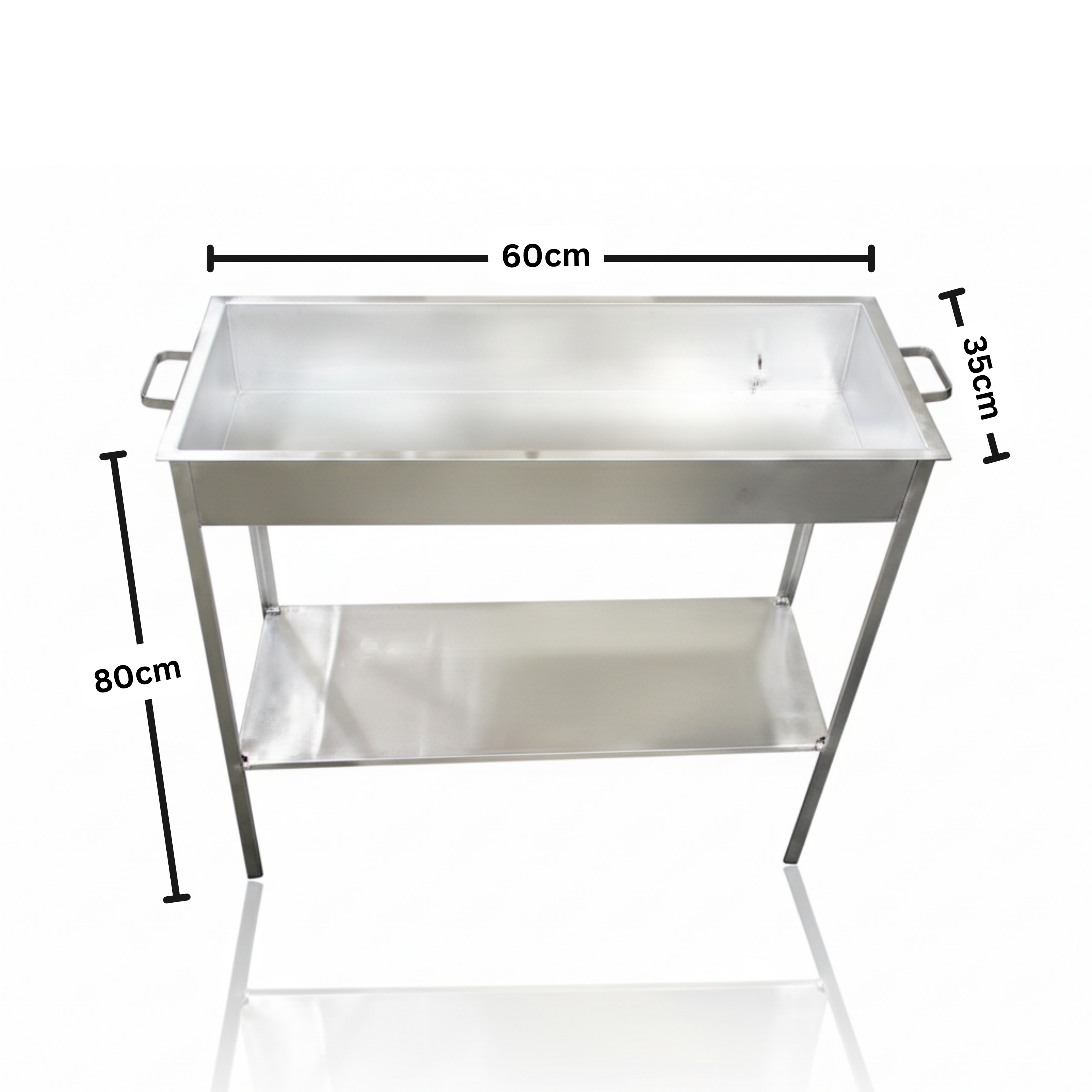 شوايات الفحم الحديدية، مقاسان