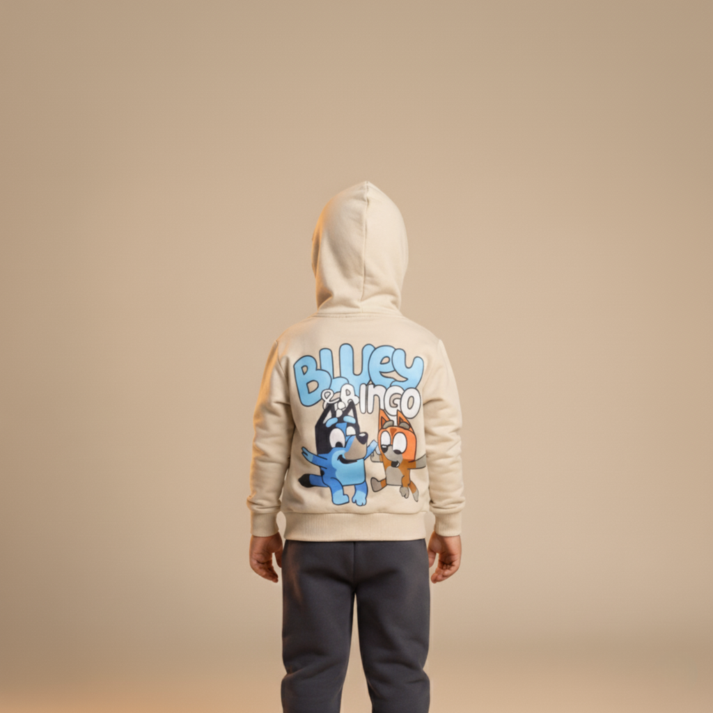 بيجامة كات ماري الوردية بأكمام طويلة (بنات)