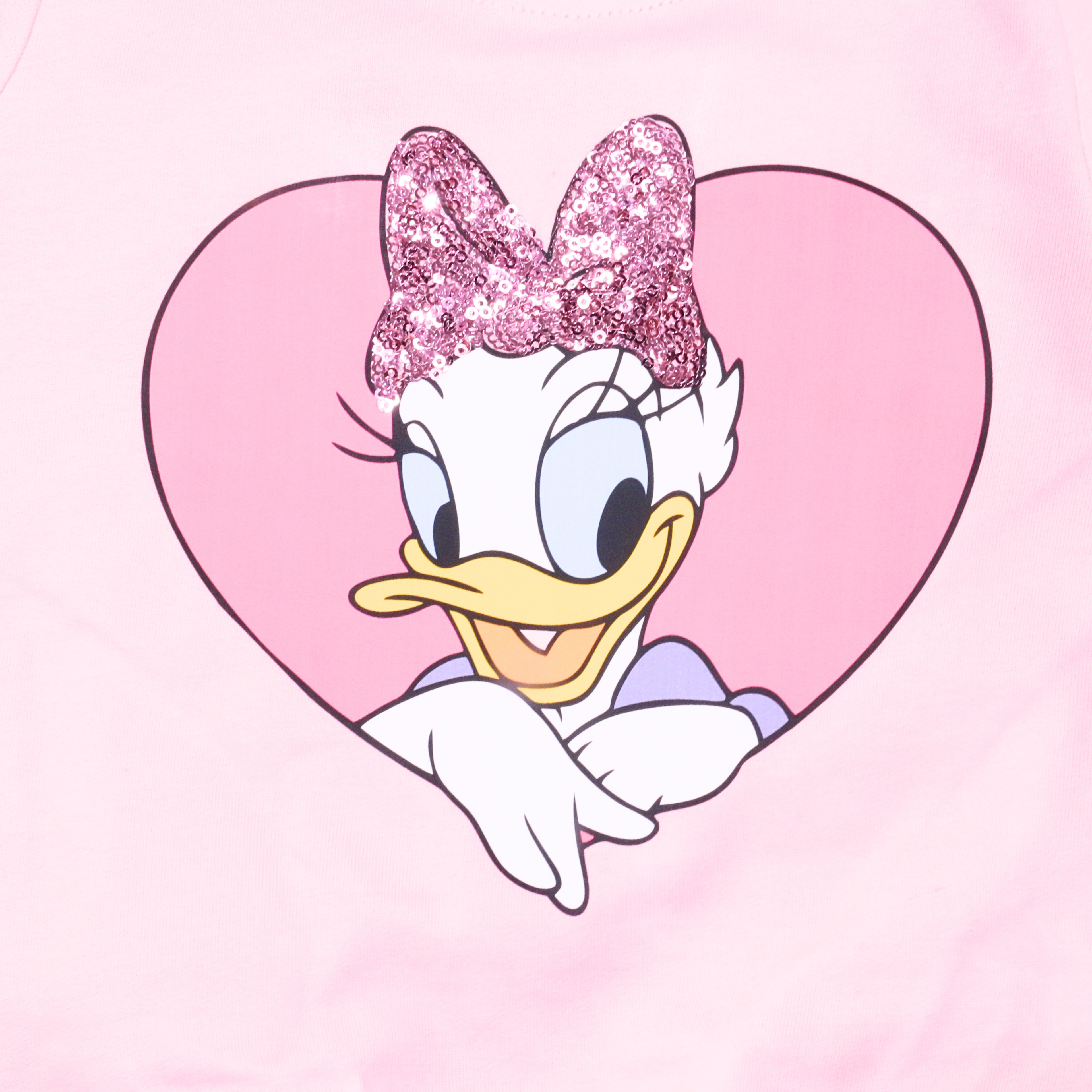 بيجامة كات ماري الوردية بأكمام طويلة (بنات)