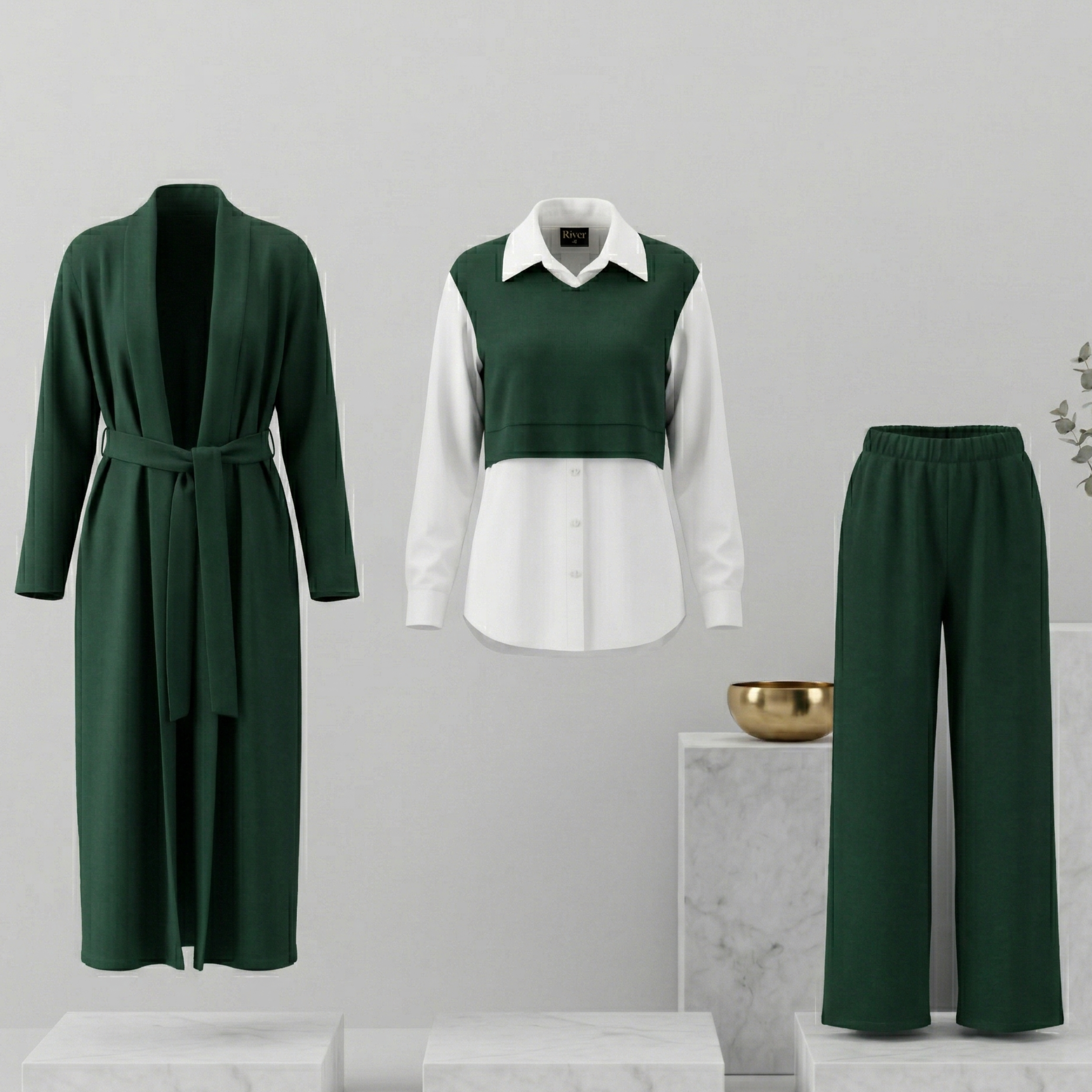 Womens Pajama 4PCS 309