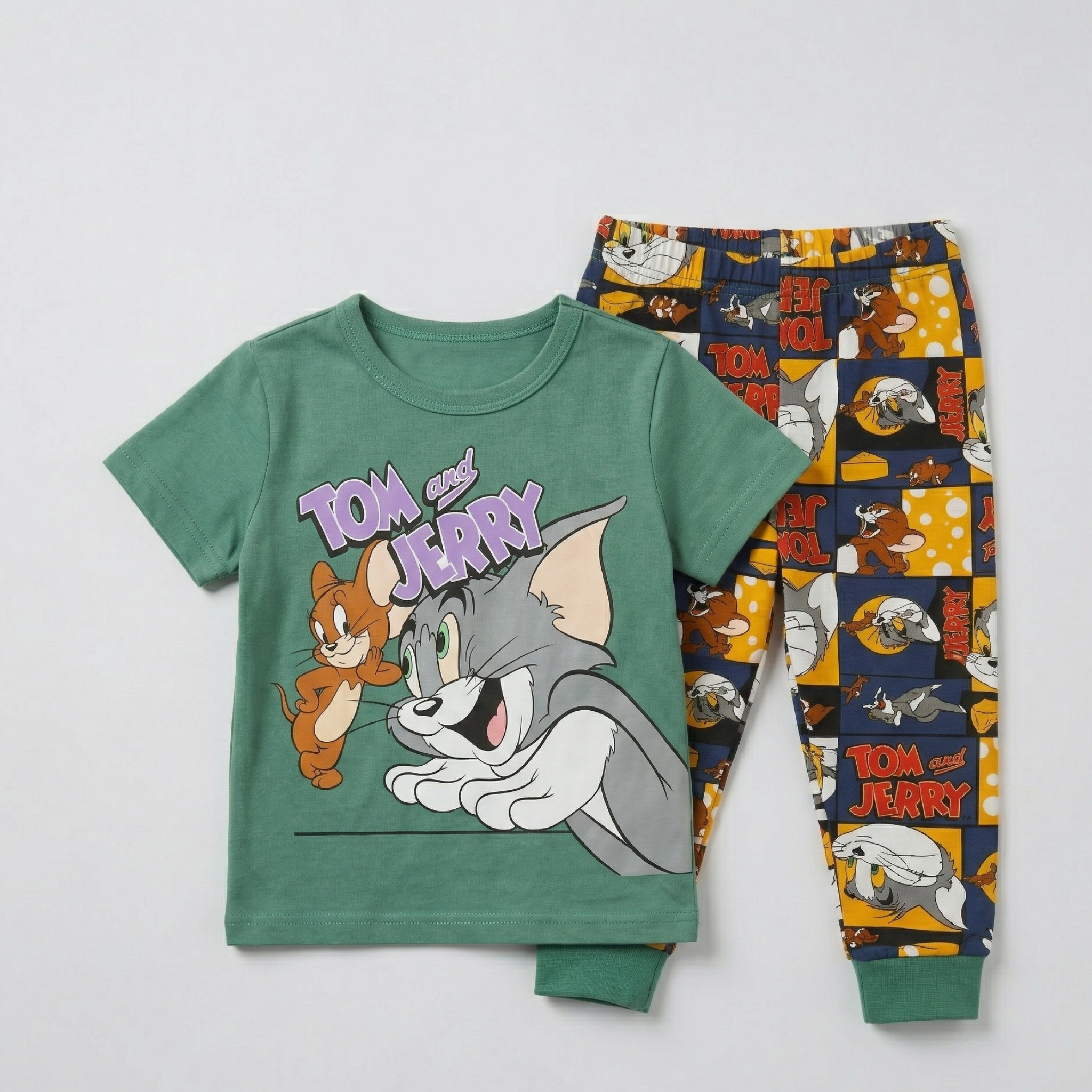 T&J Green Kids H\S Pajamas
