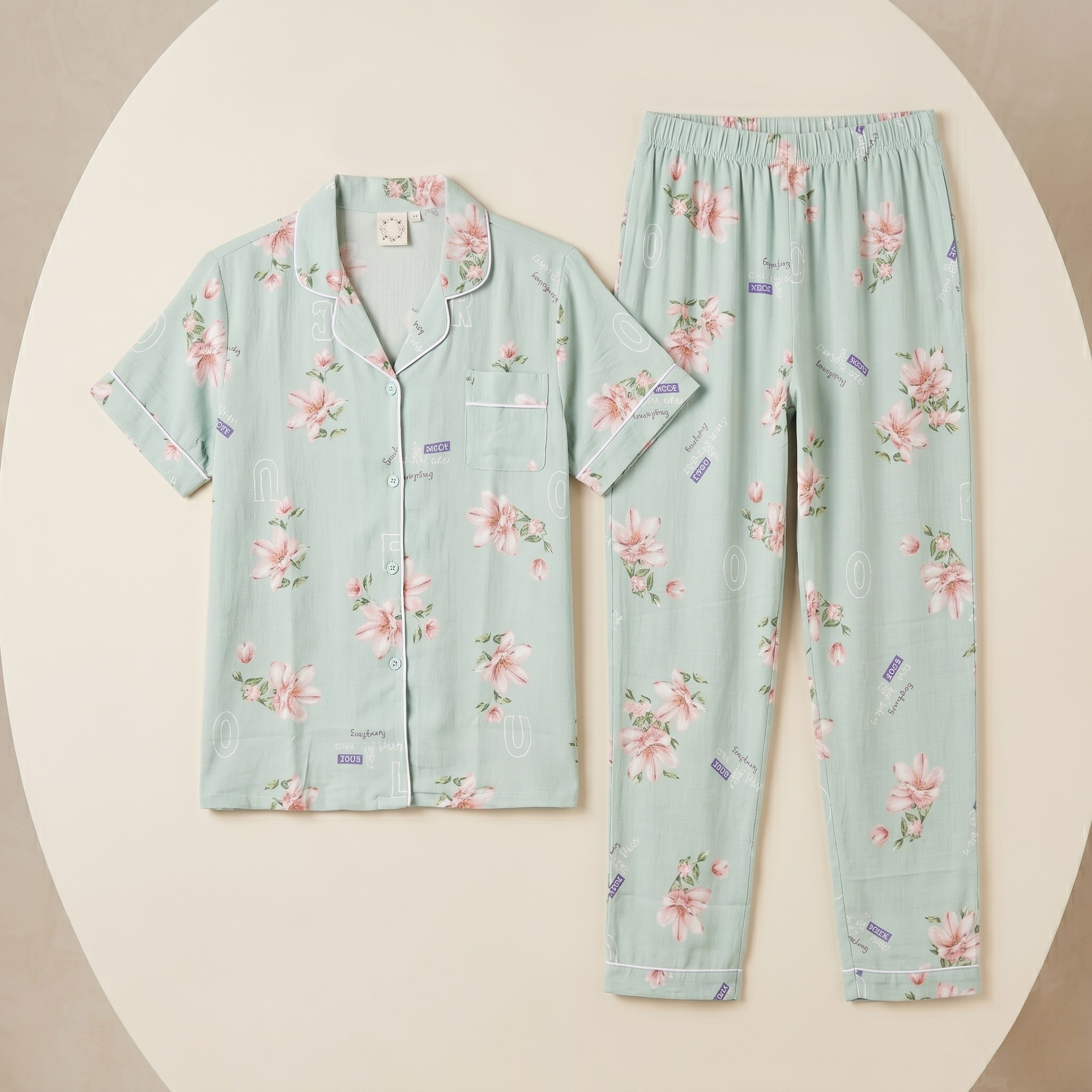 Womens Pyjama Set 2500160 C