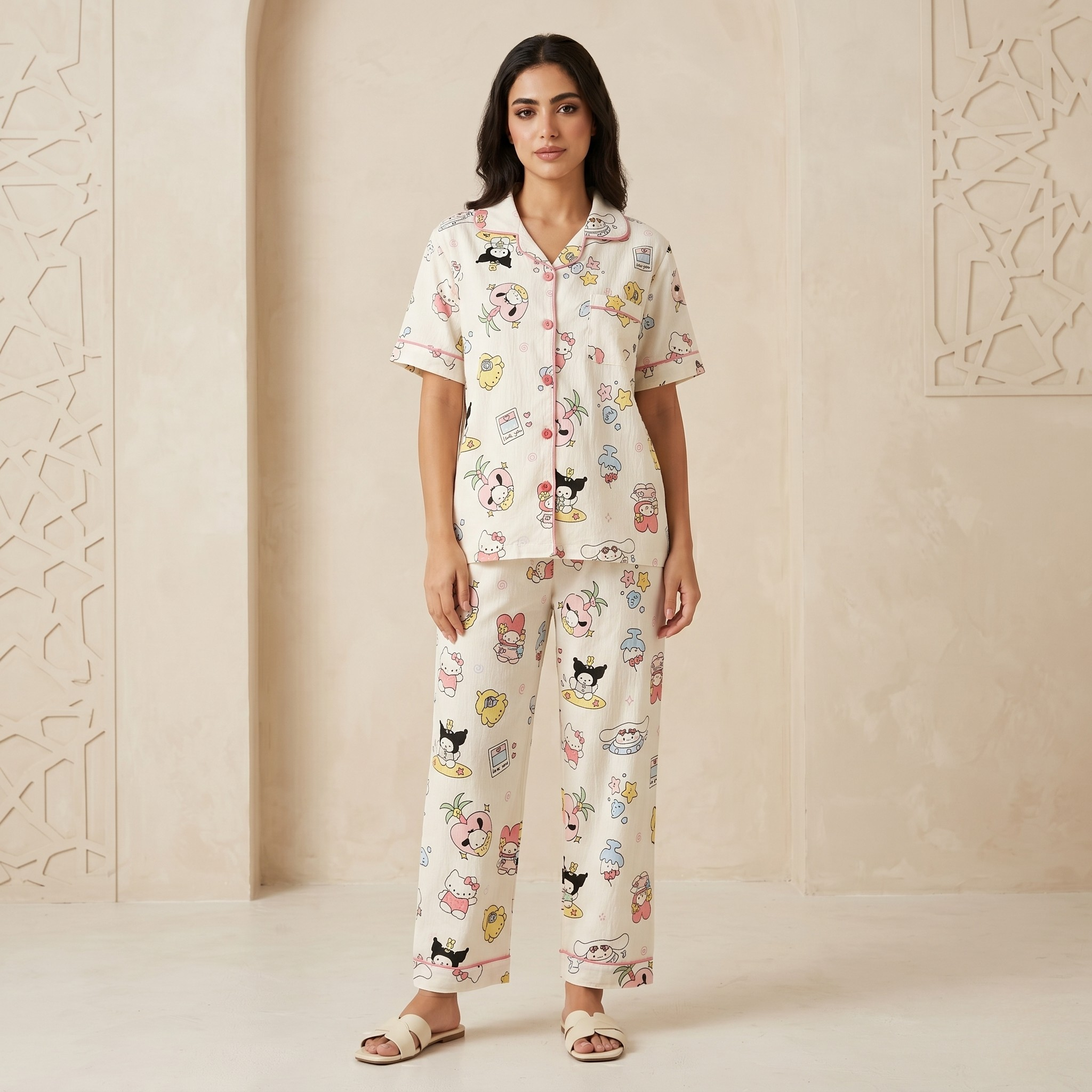 Womens Pyjama Set 742280 C
