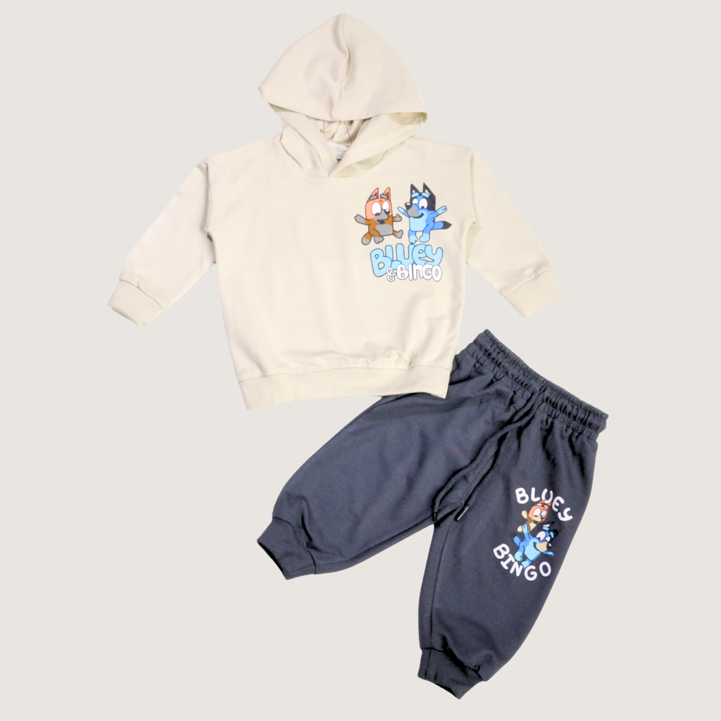 بيجامة كات ماري الوردية بأكمام طويلة (بنات)