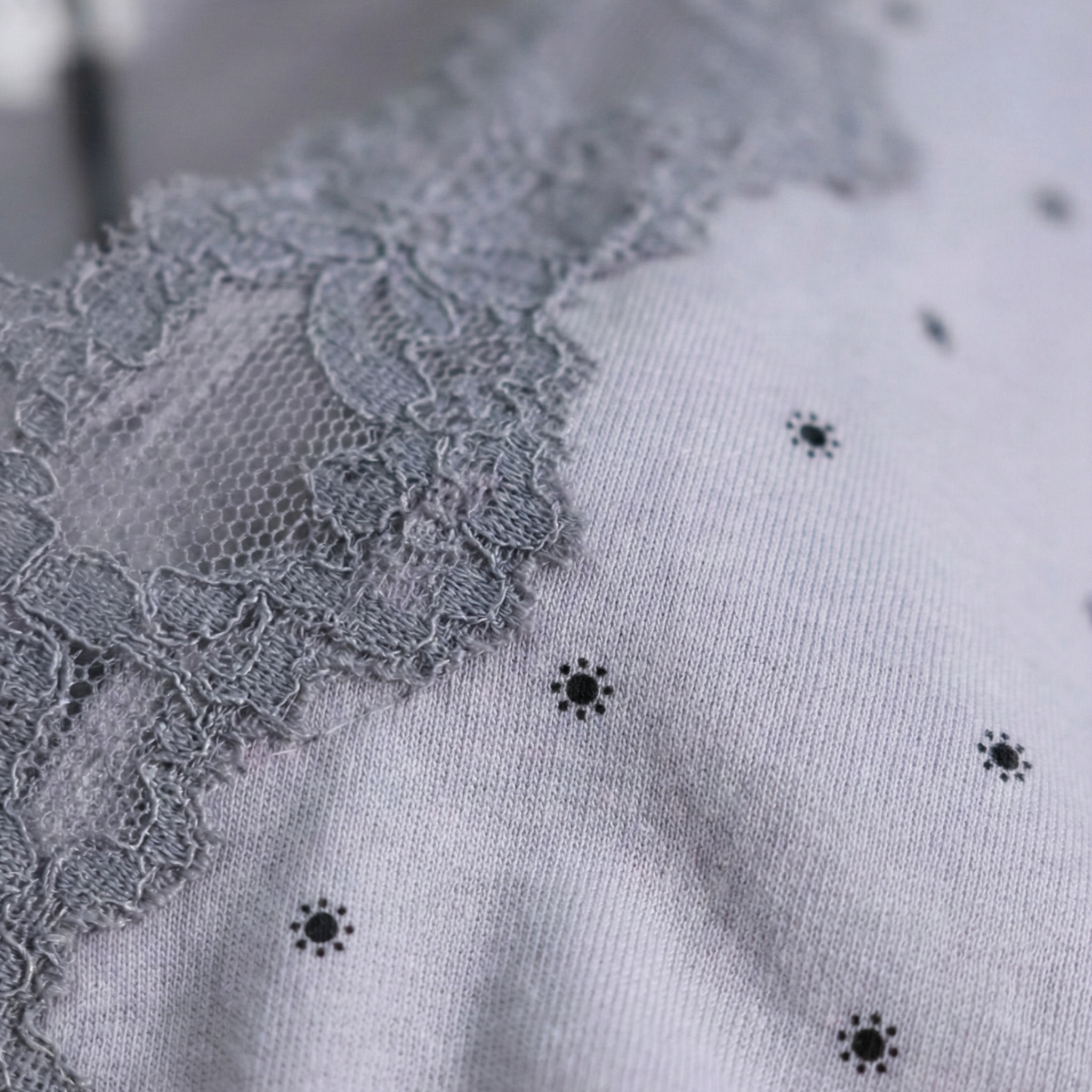 Womens Silk Pajama 2 Pcs Set 8054