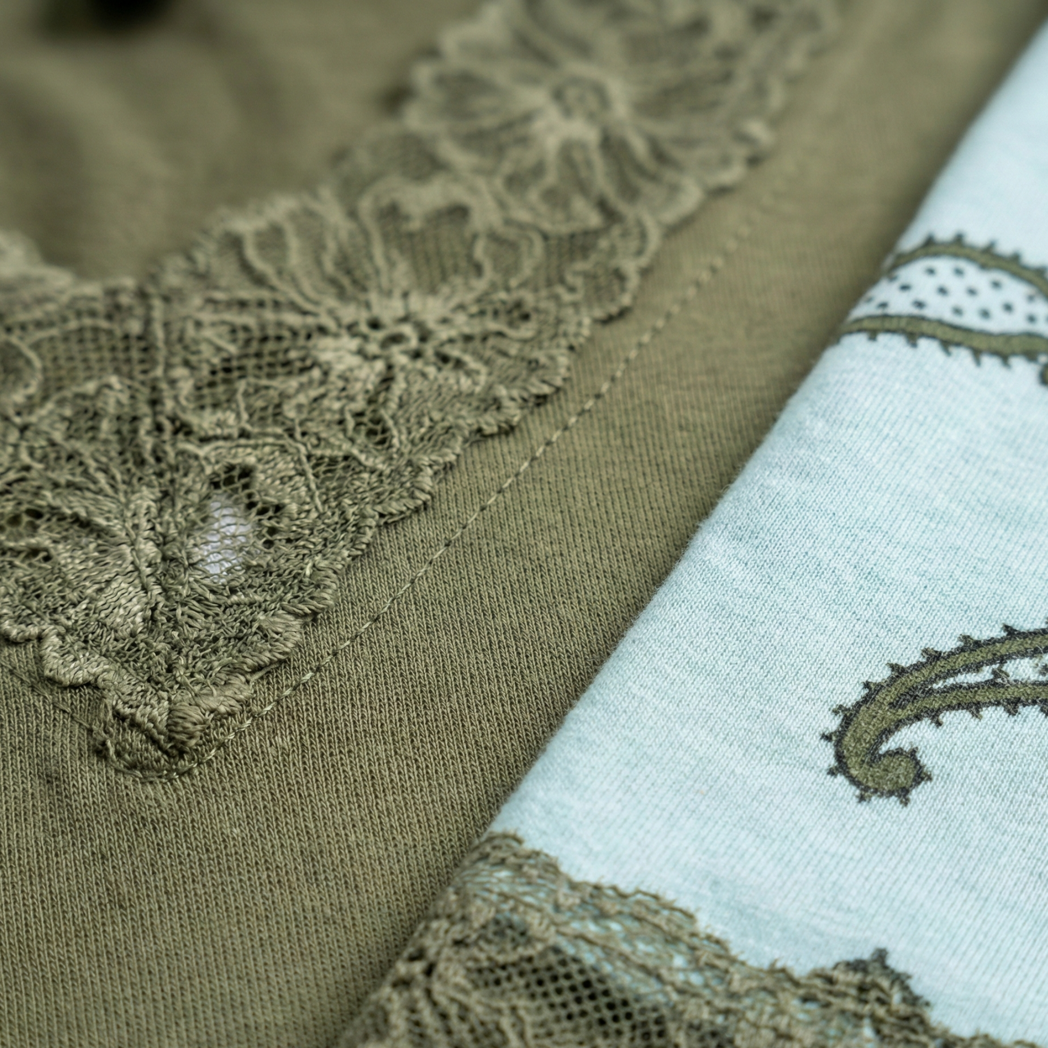 Womens Silk Pajama 2 Pcs Set 8079