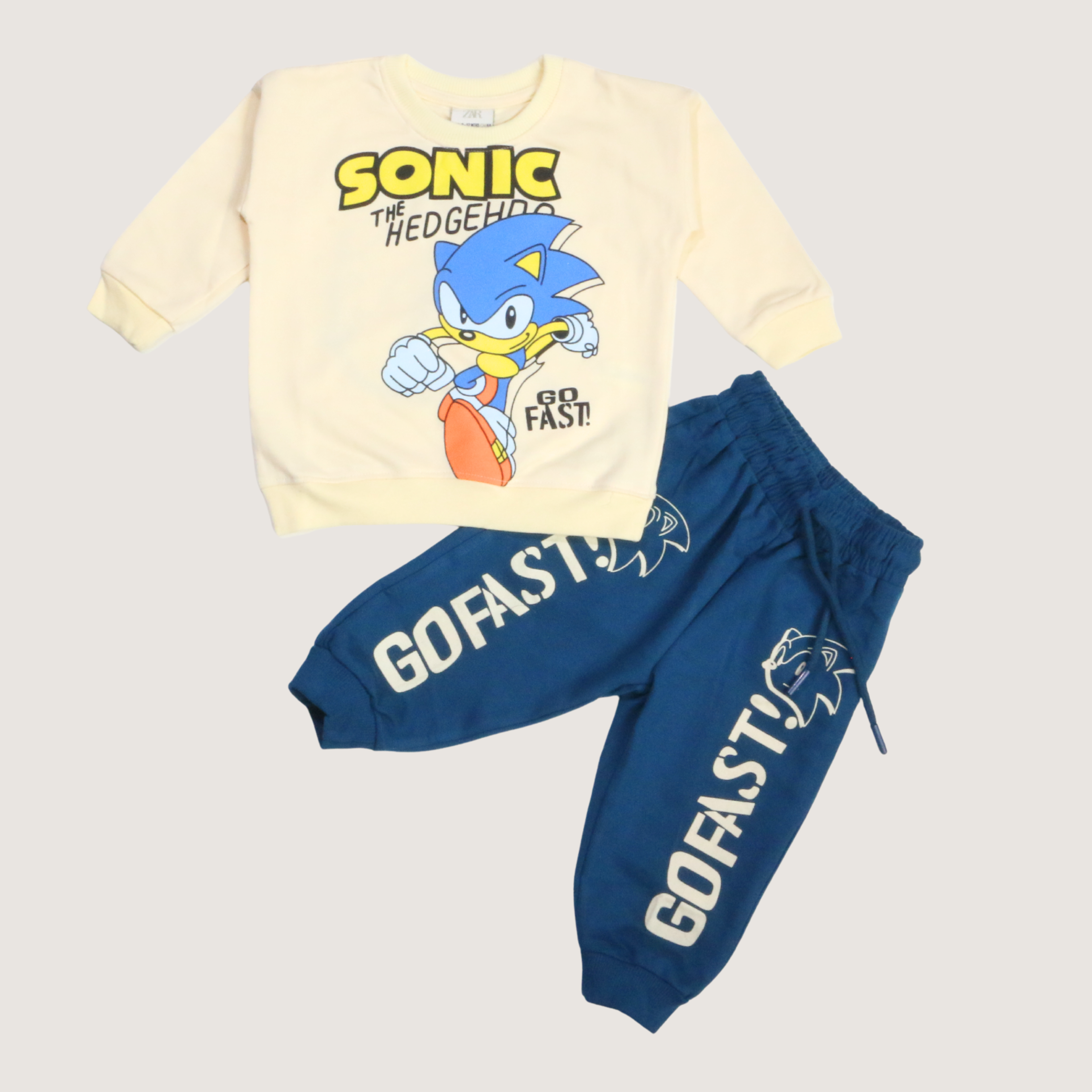 بيجامة كات ماري الوردية بأكمام طويلة (بنات)