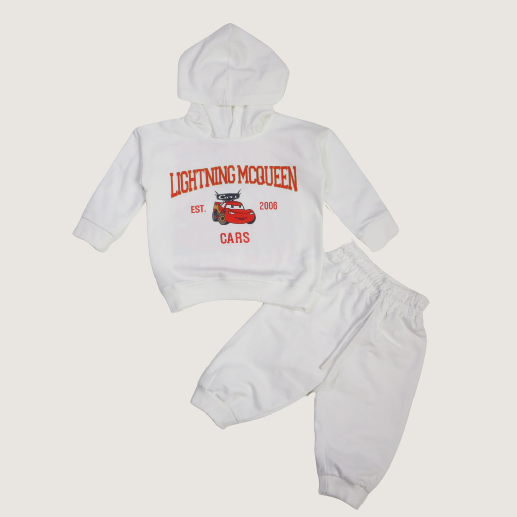 بيجامة كات ماري الوردية بأكمام طويلة (بنات)