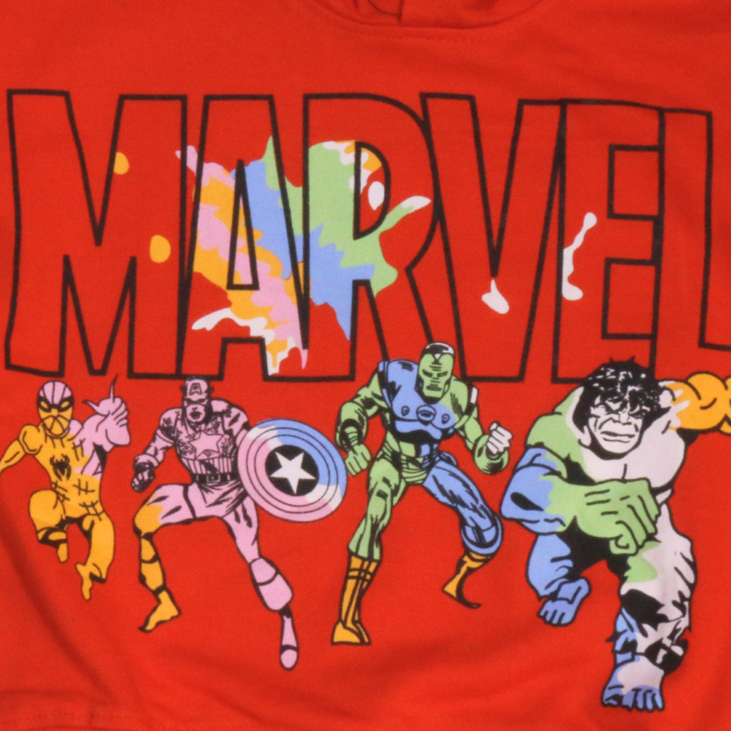 بيجامة كات ماري الوردية بأكمام طويلة (بنات)