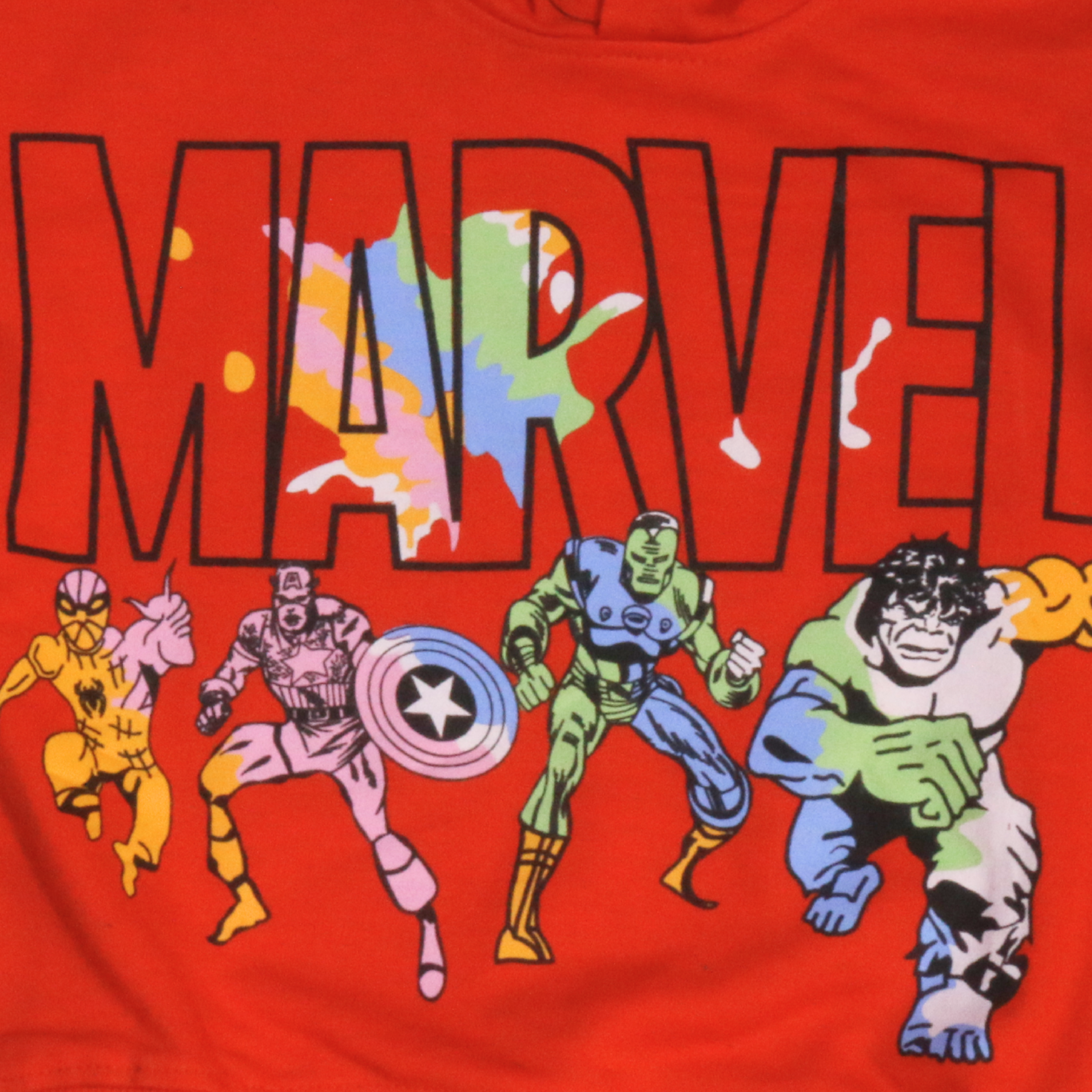 بيجامة كات ماري الوردية بأكمام طويلة (بنات)