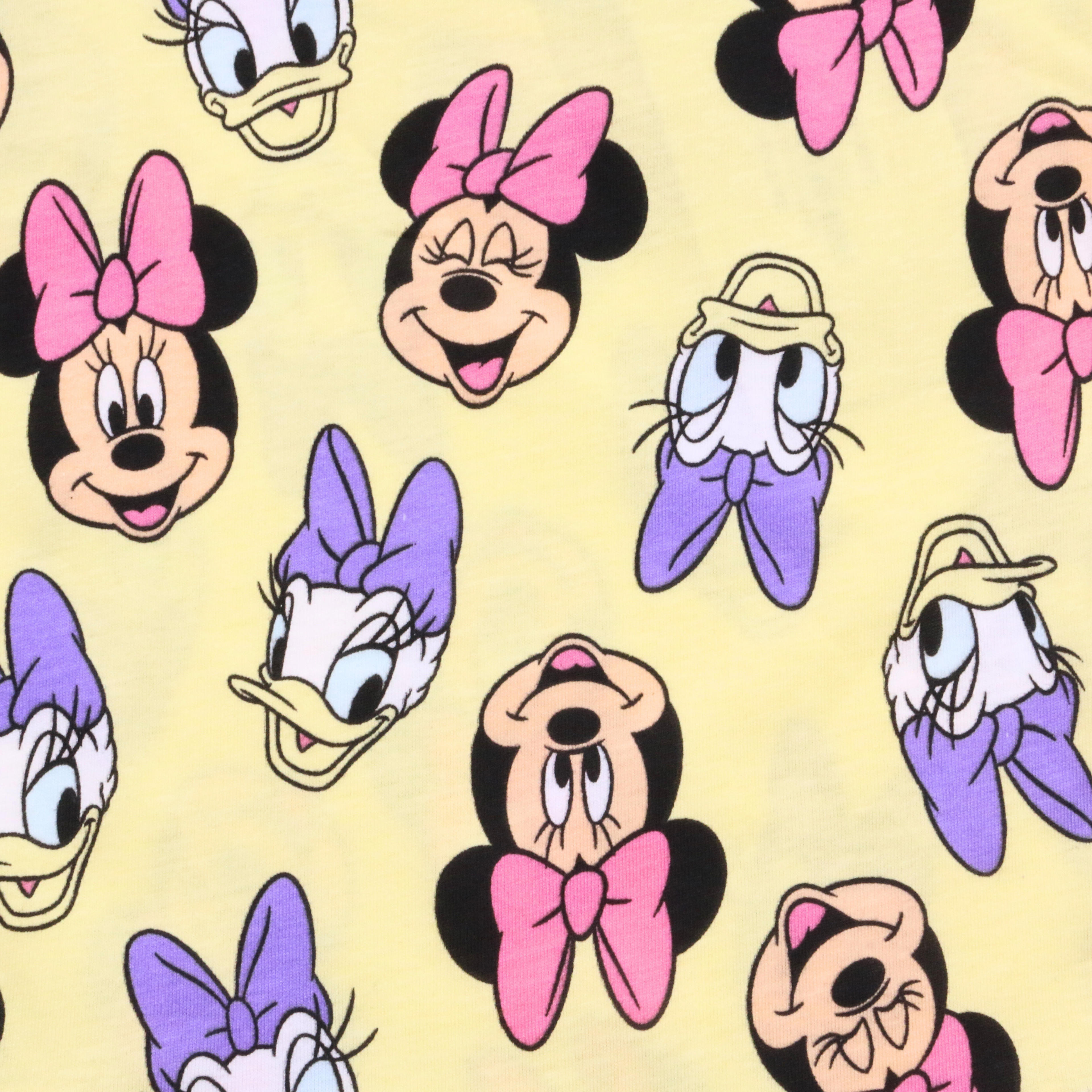 بيجامة كات ماري الوردية بأكمام طويلة (بنات)