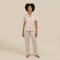 Womens Cotton Pyjama Set 707332
