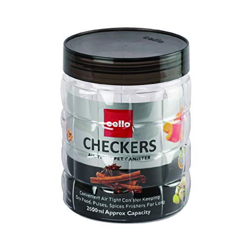 سيلو مرطبان بلاستيك تشيكرز 1500 مل HCO3102