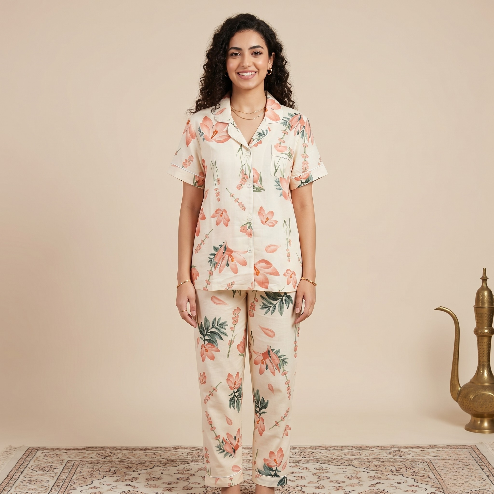 Womens Pyjama Set 2500159 C