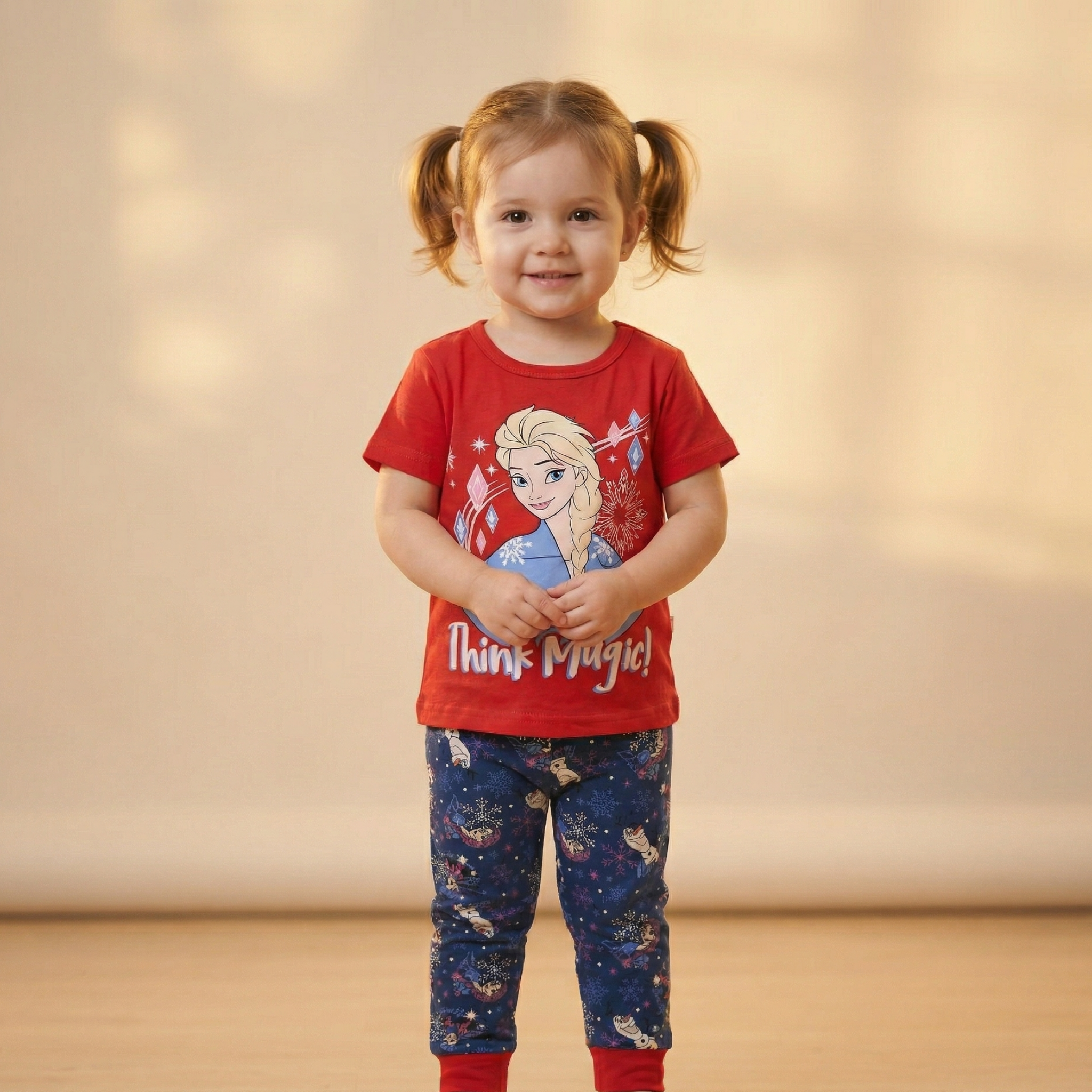 Princess Red Kids H\S Pajamas