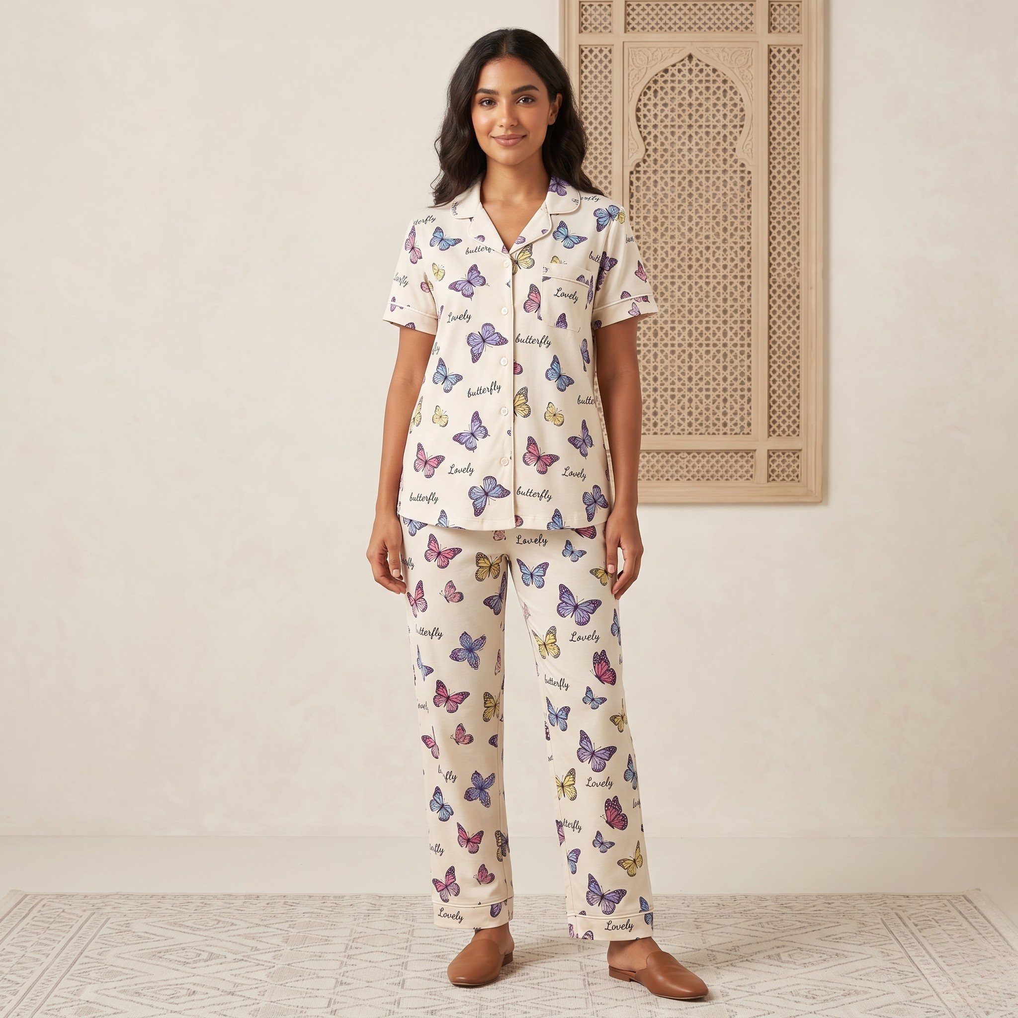 Womens Pyjama Set 2500163 C