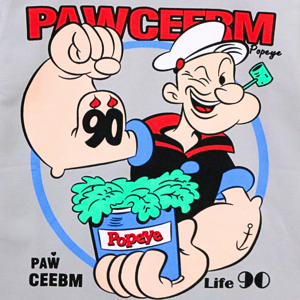 بيجامات بوبايز رمادية بأكمام طويلة (للأولاد)