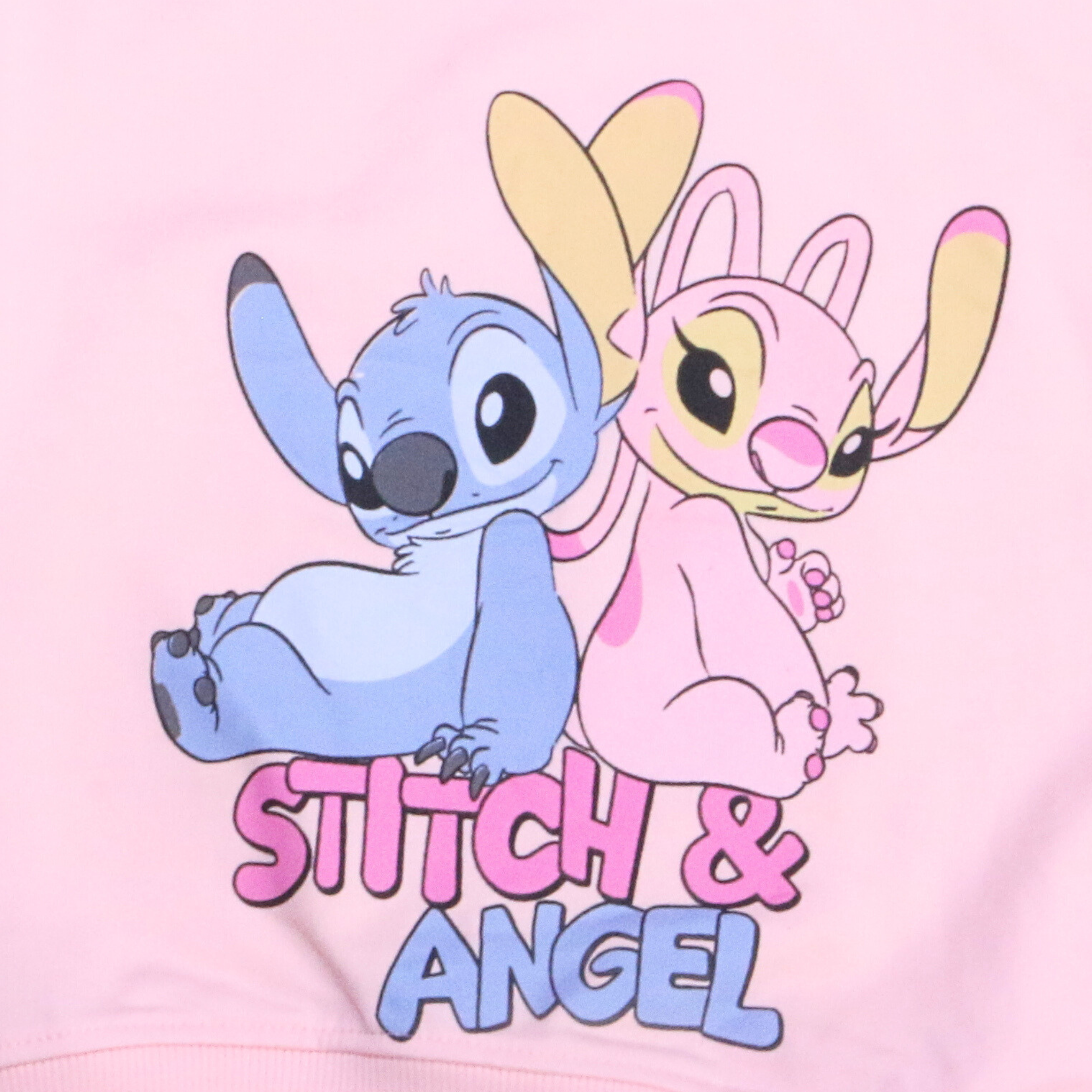 بيجامة كات ماري الوردية بأكمام طويلة (بنات)