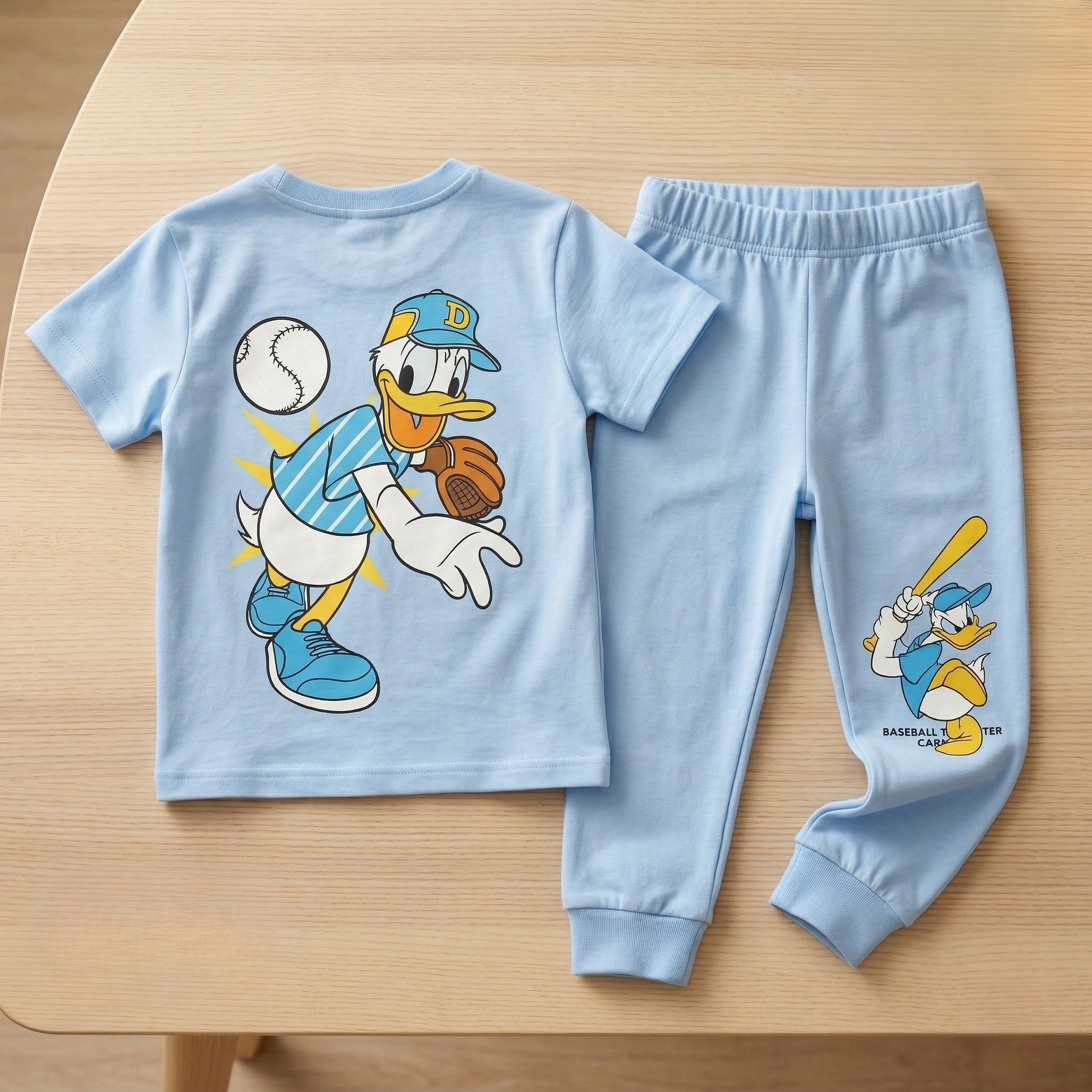 Baseball Duck Kids H\S Pajamas