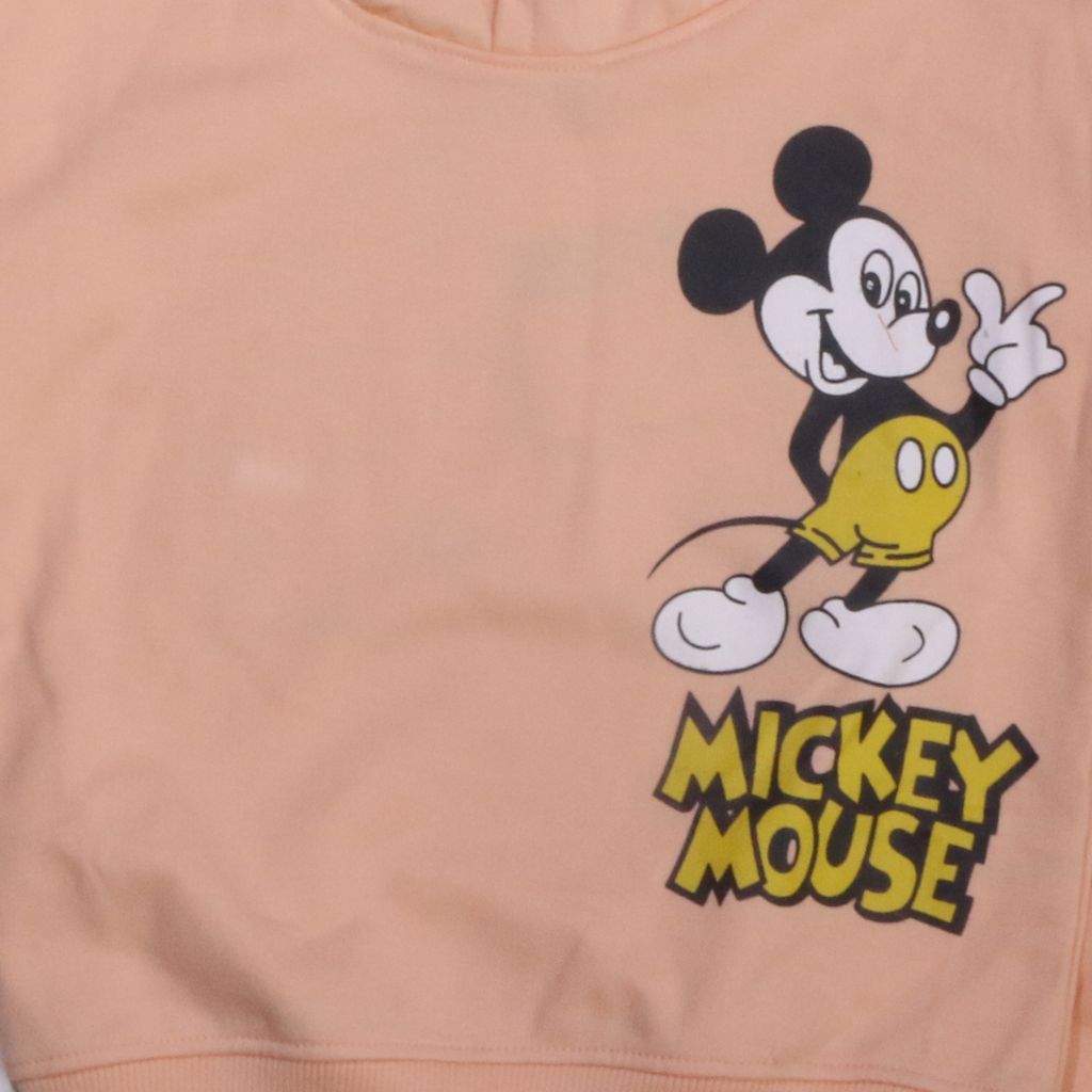 بيجامة كات ماري الوردية بأكمام طويلة (بنات)