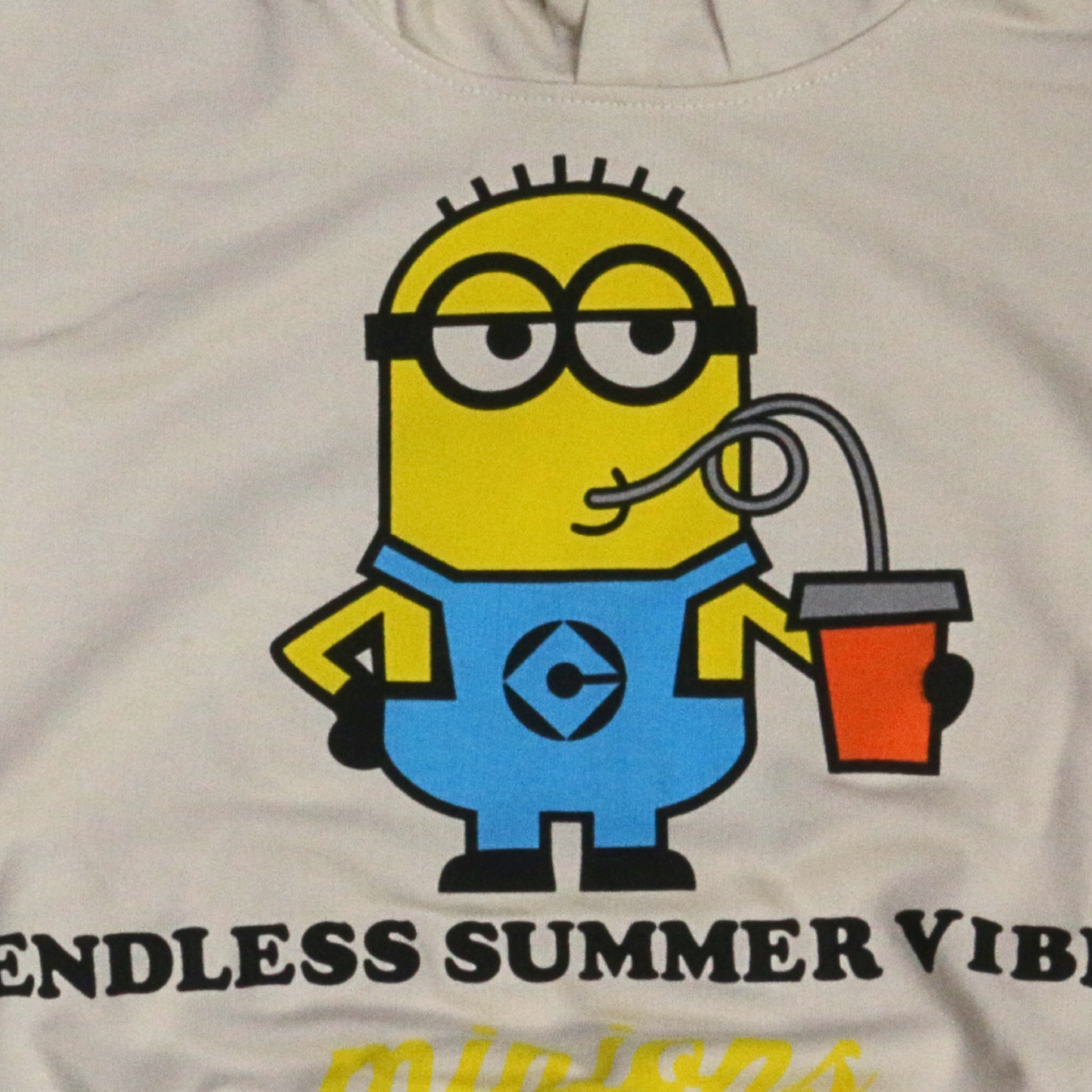 بيجامة كات ماري الوردية بأكمام طويلة (بنات)