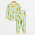 Pooh Bear Thermal Long-Sleeves Pajamas (Unisex)