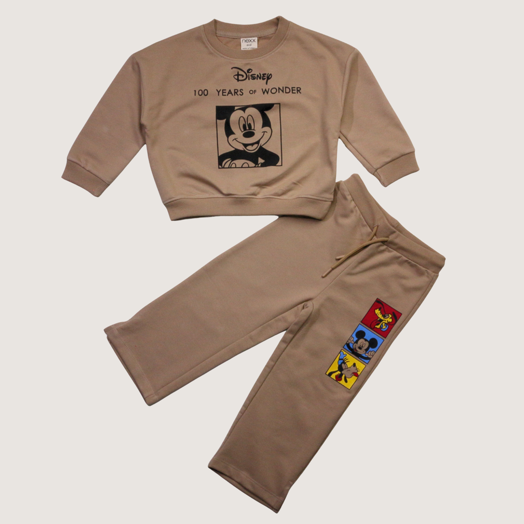 Disney Tan Long-Sleeves Pajamas (Unisex)
