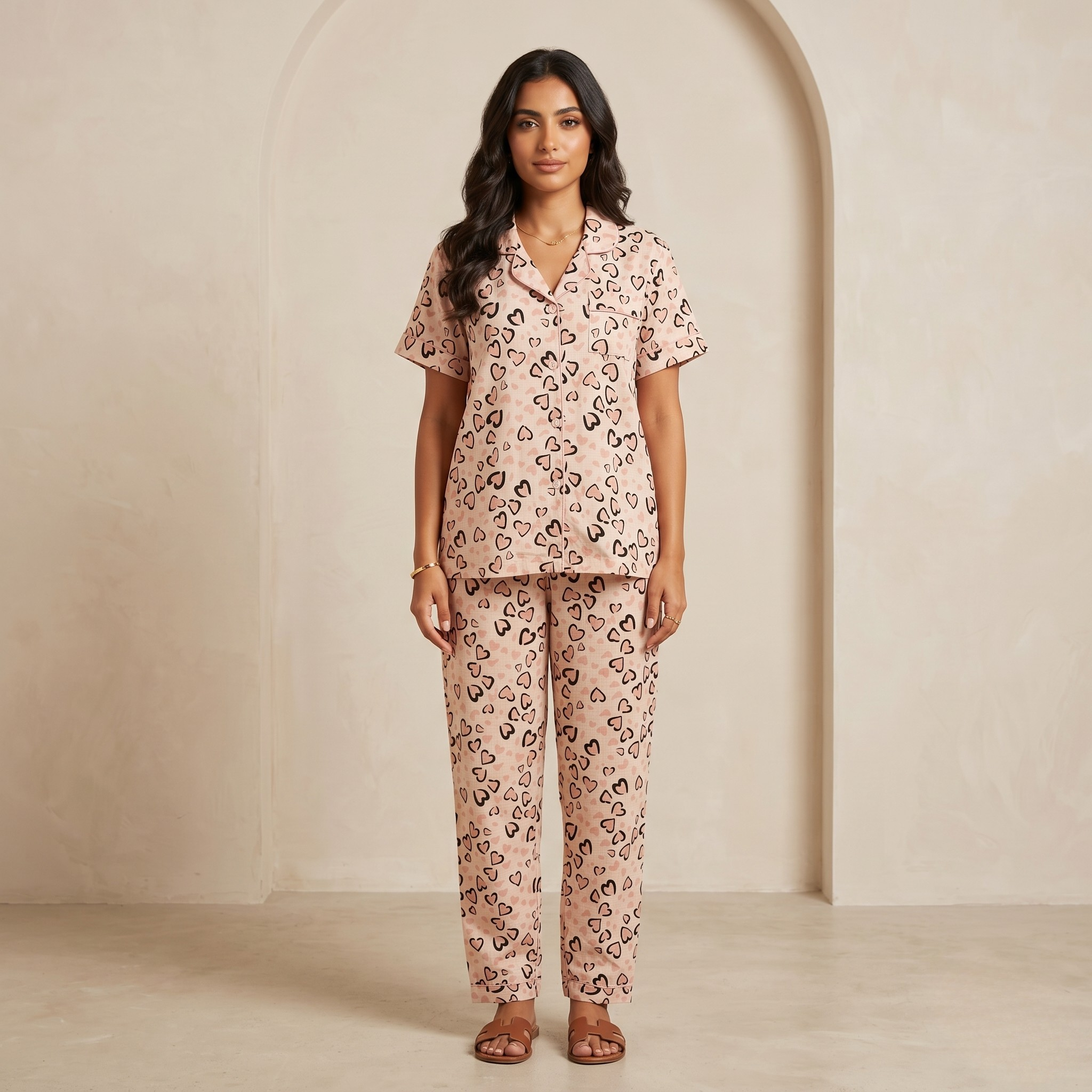 Womens Pyjama Set 2500155 C