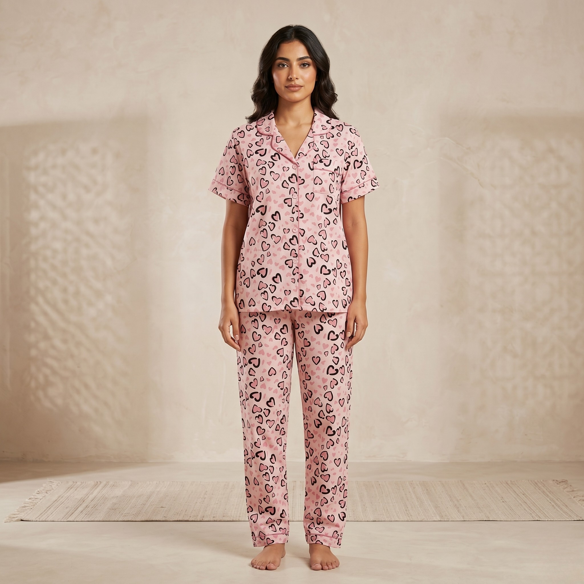 Womens Pyjama Set 2500155 C