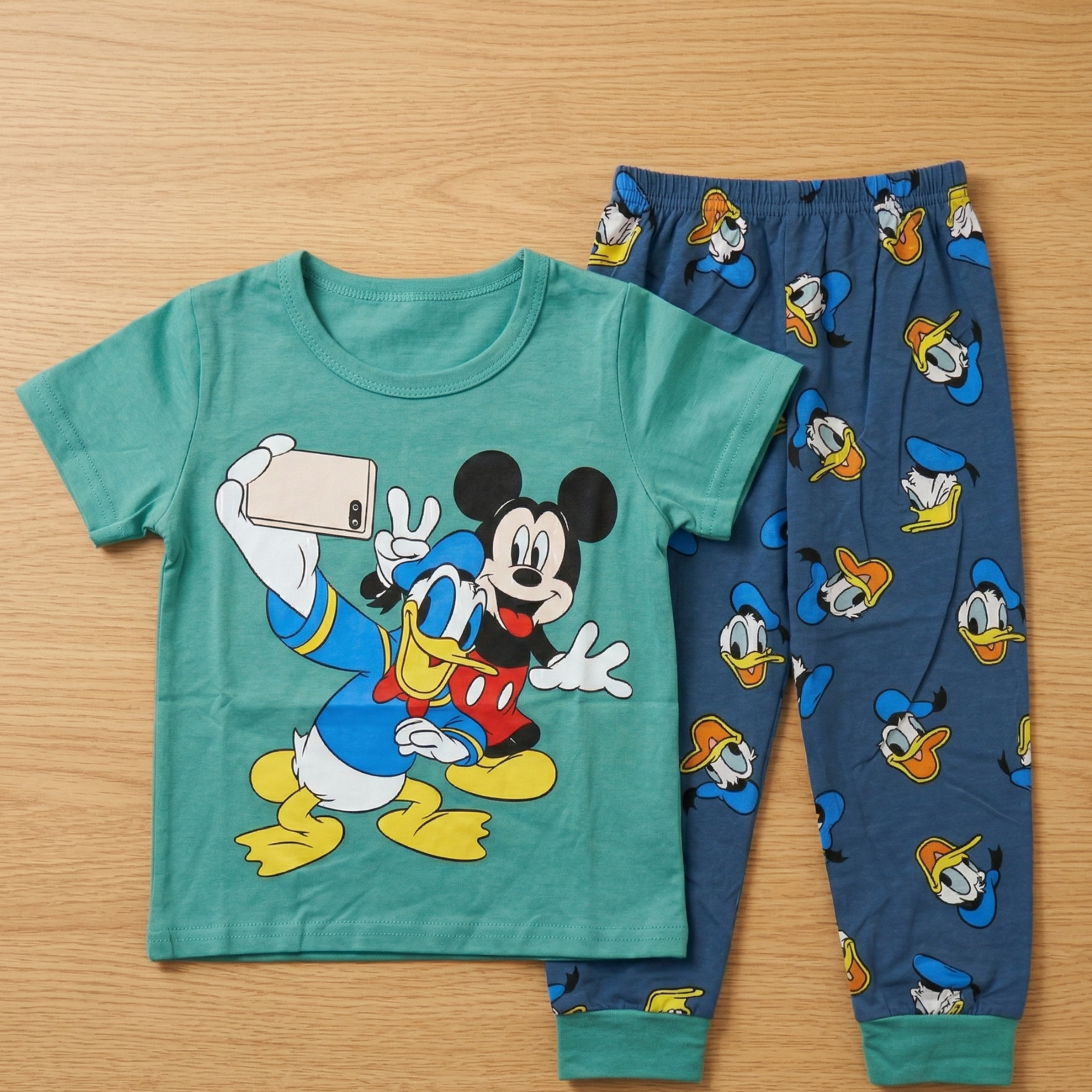 Selfie Mickey Kids H\S Pajamas