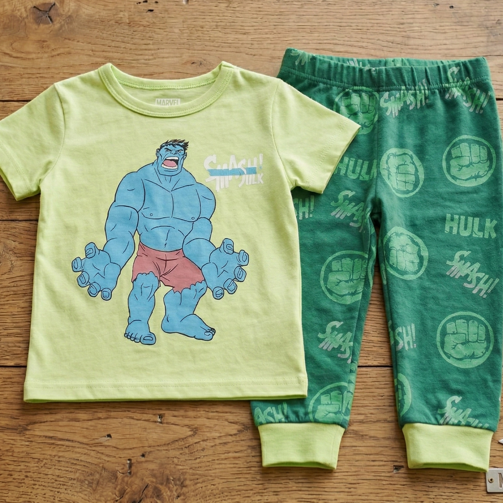 Smash Hulk Kids H\S Pajamas
