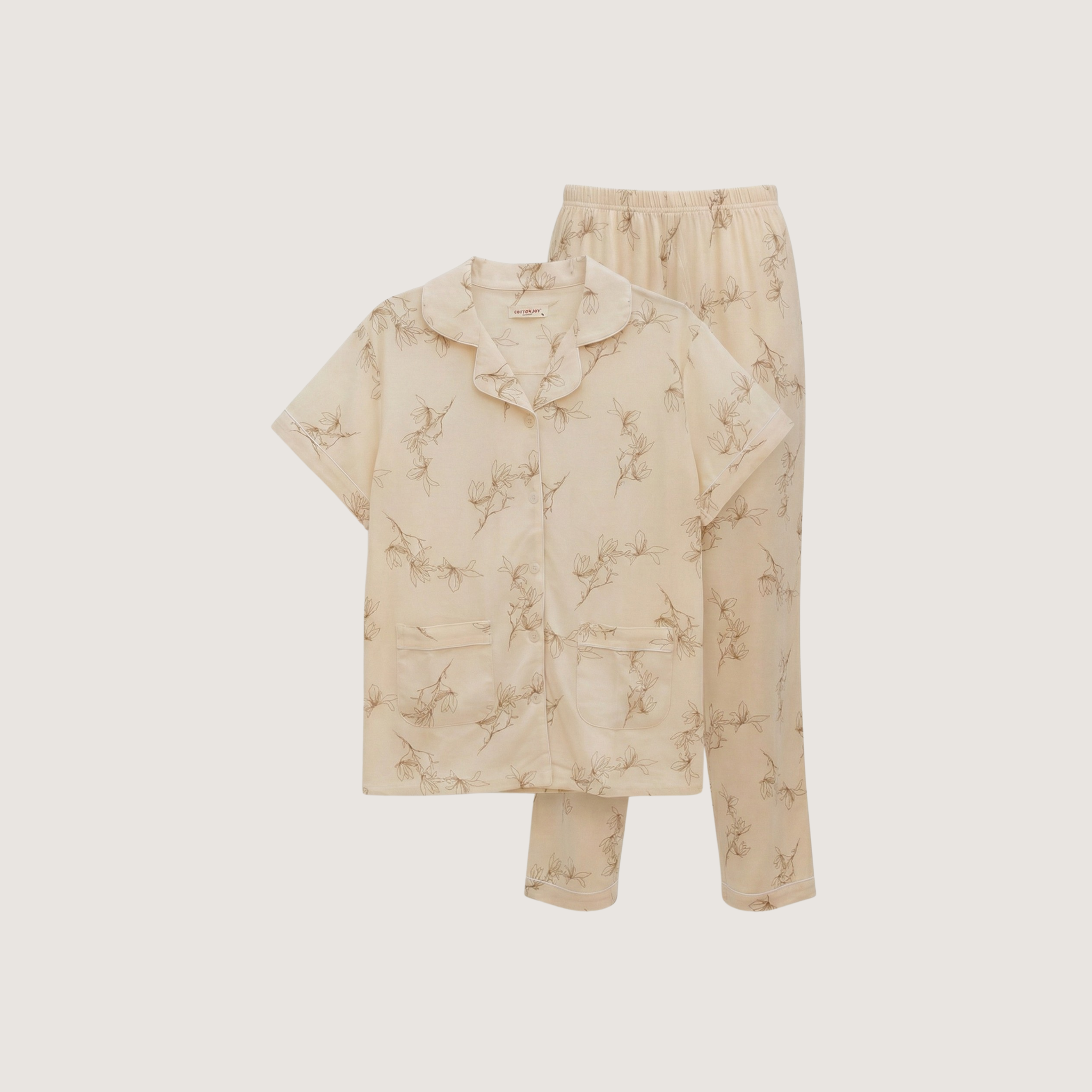 Womens Cotton Pyjama Set 707301