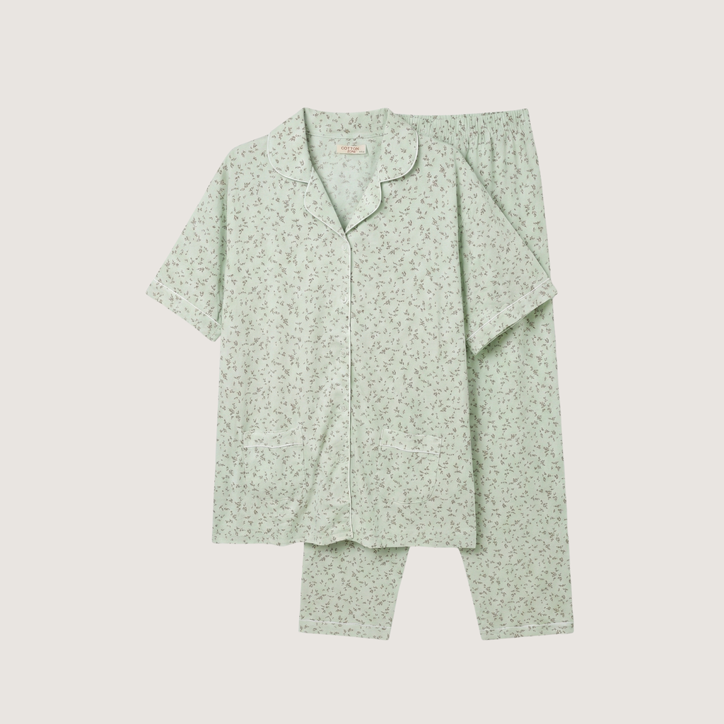 Womens Cotton Pyjama Set Jumbo 707311-M