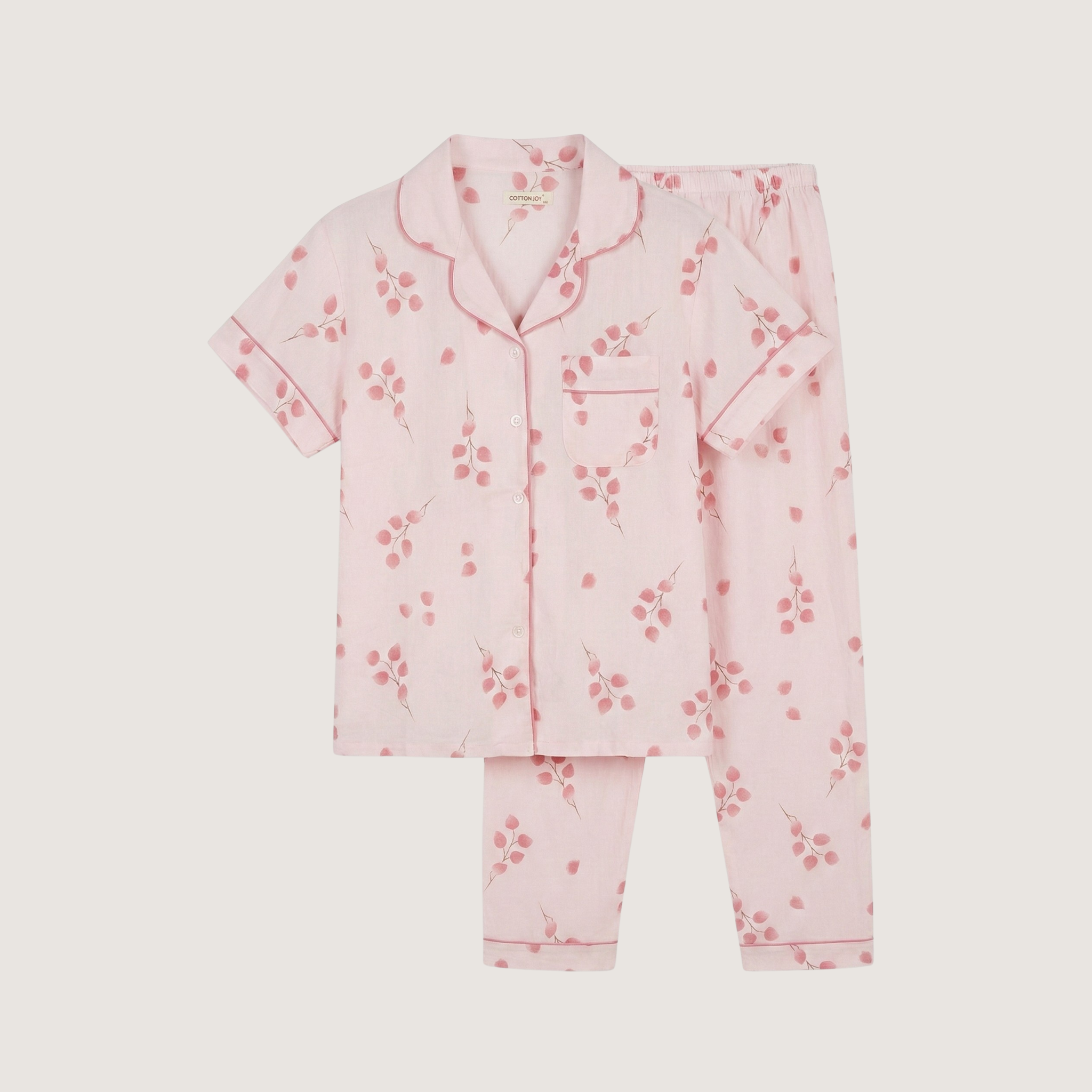 Womens Cotton Pyjama Set 707335