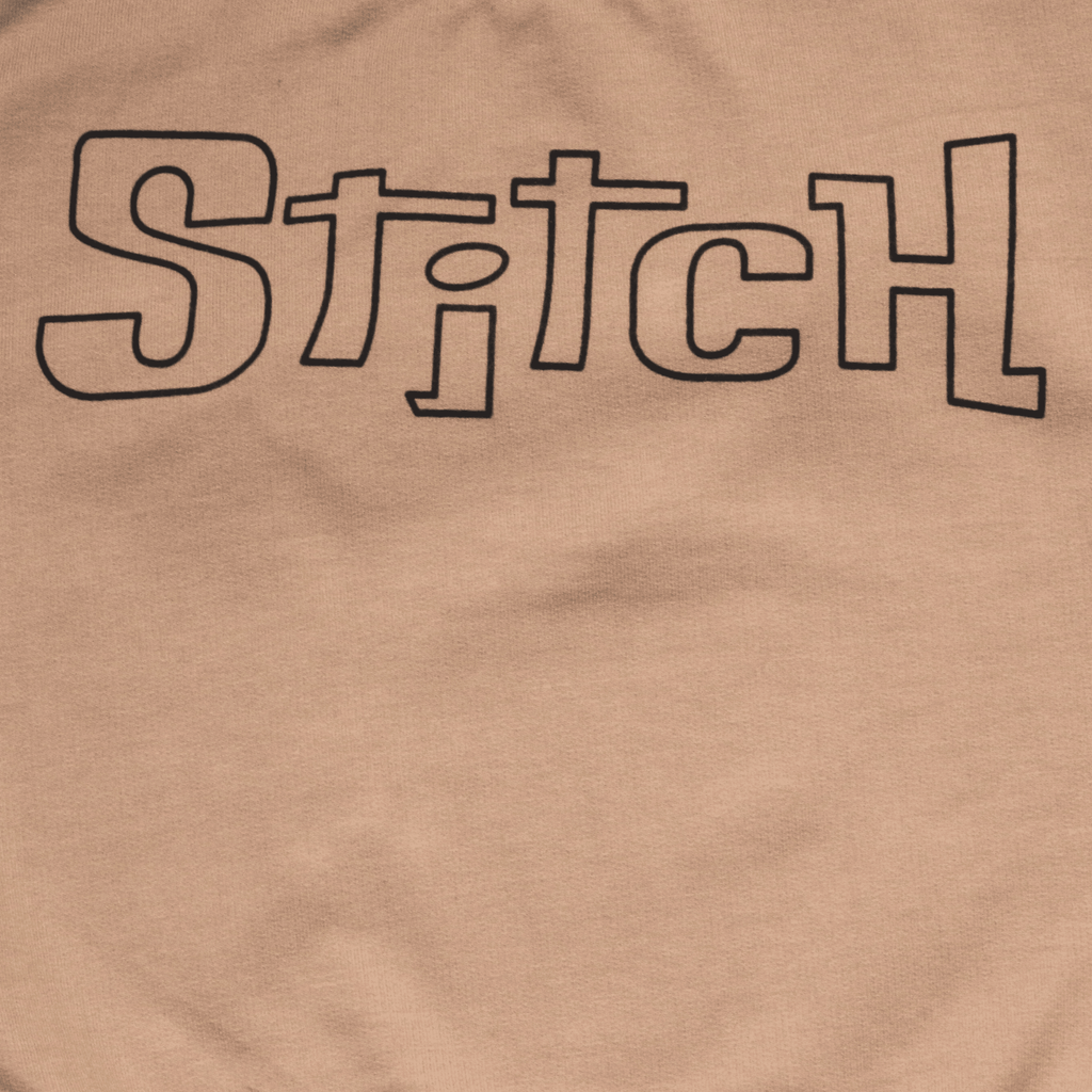 Stitch Tan Long-Sleeves Pajamas (Unisex)