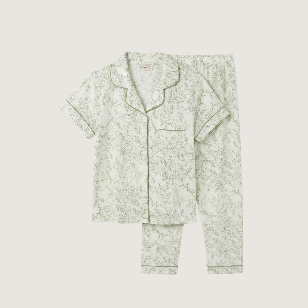 Womens Cotton Pyjama Set 707336