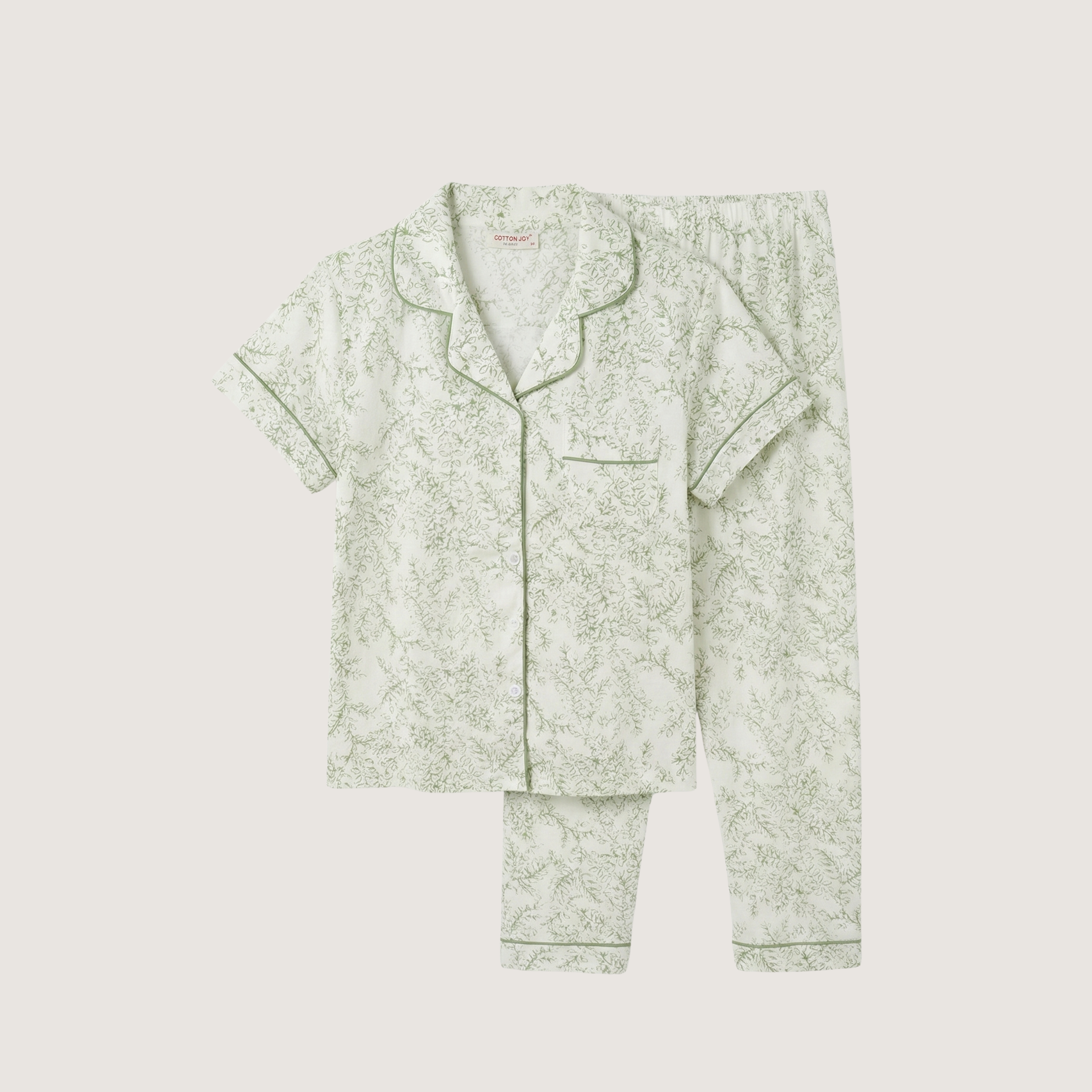 Womens Cotton Pyjama Set 707336