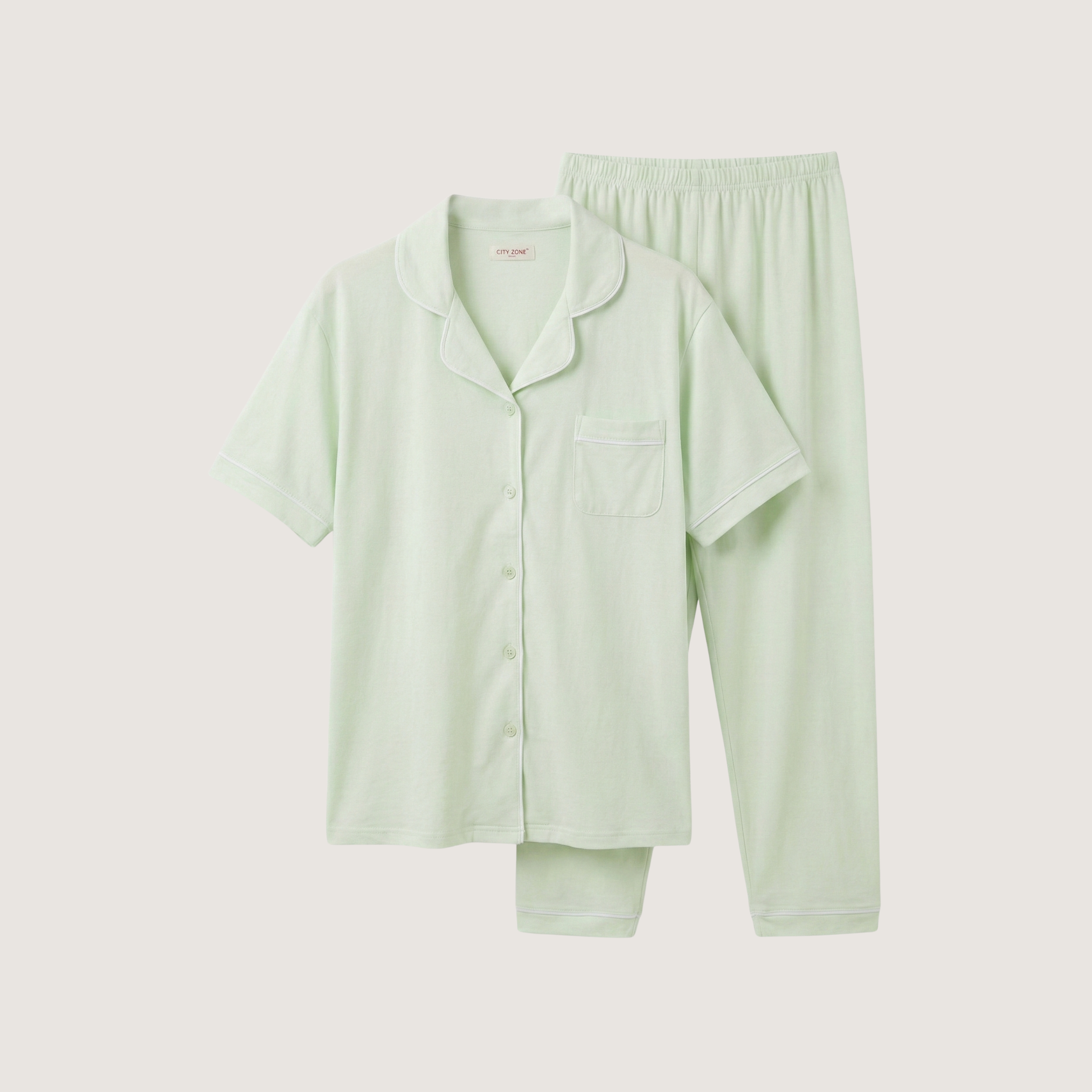 Womens Lycra Cotten Pyjama Set Jumbo 728542