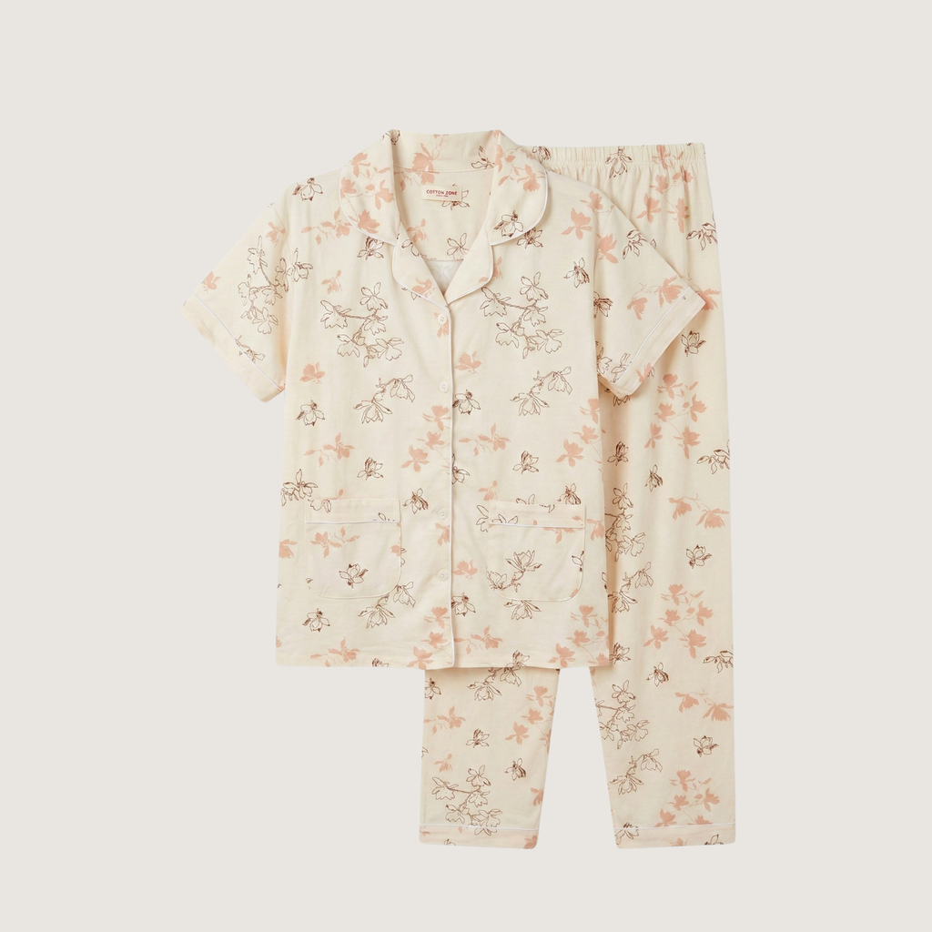 Womens Cotton Pyjama Set Jumbo 707315-M