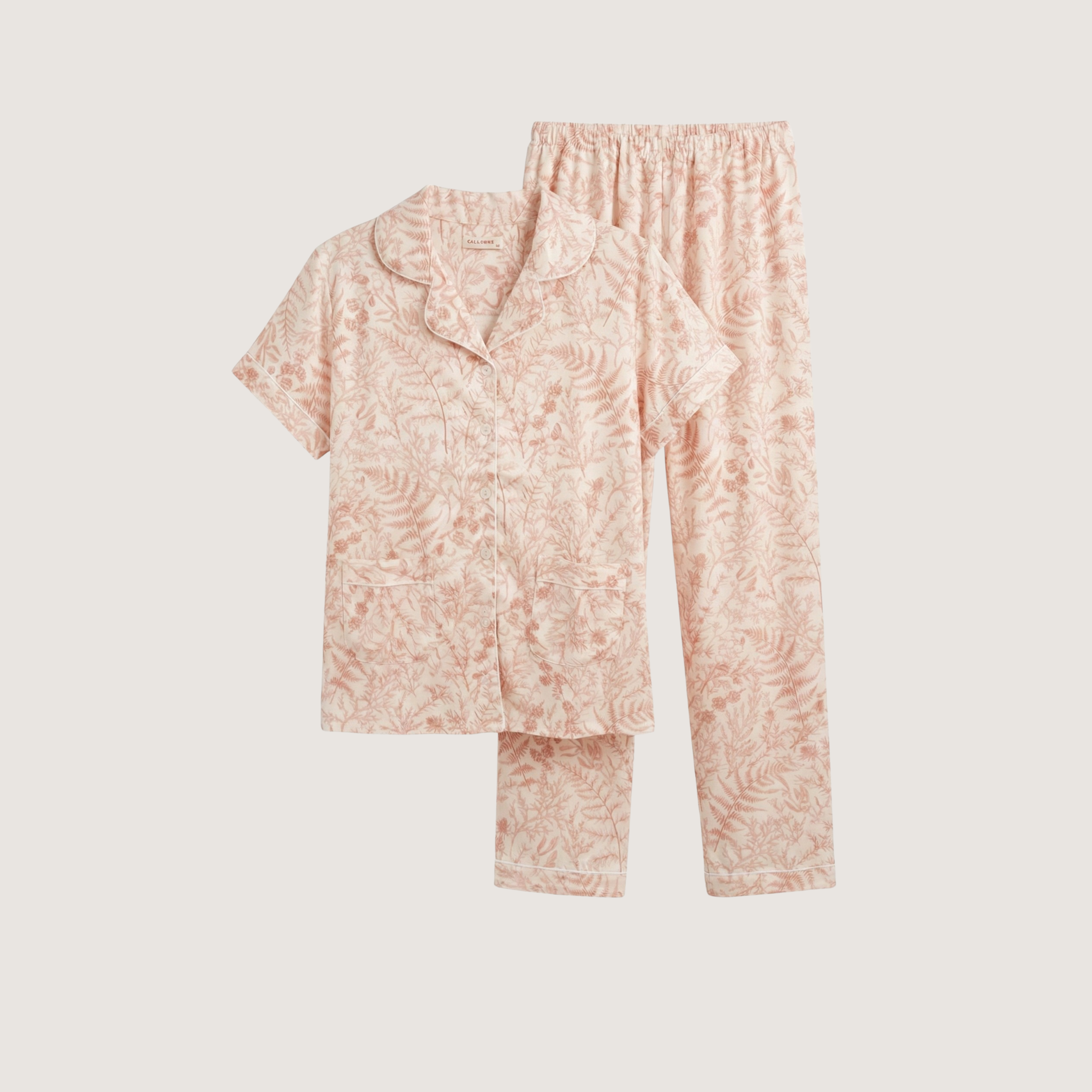 Womens Cotton Pyjama Set 707203