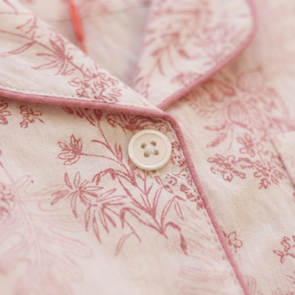 Womens Cotton Pyjama Set 707332