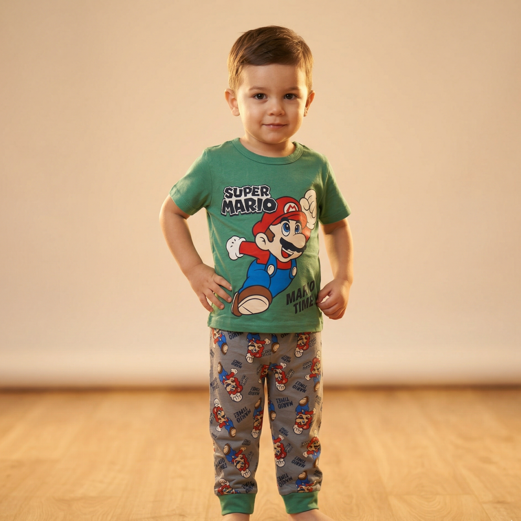 Super Mario Kids H\S Pajamas