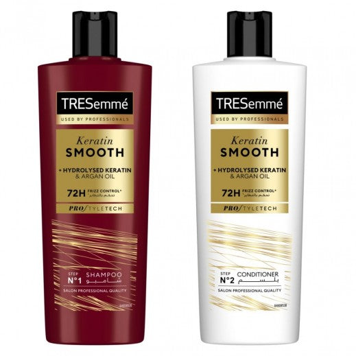 Tresemme Keratin Shampoo 700ml + Conditioner 200ml Free