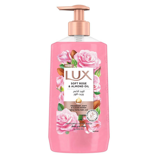 Lux Soft Rose & Almond Oil Liquid Hand Wash