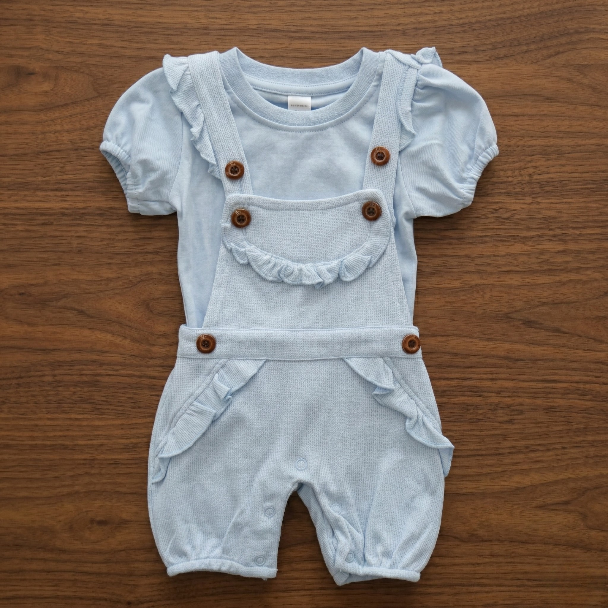 Girls Dungree Set BU-35