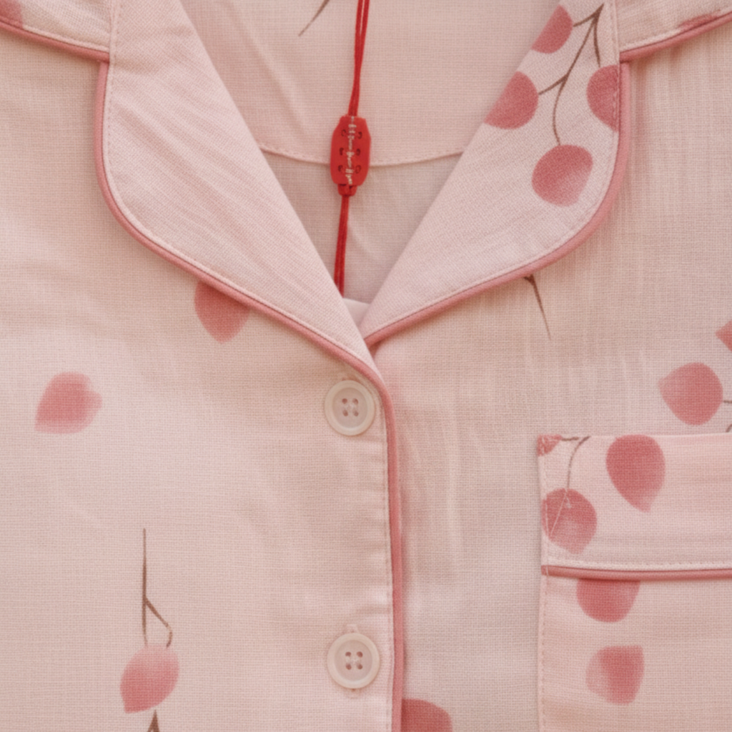 Womens Cotton Pyjama Set 707335