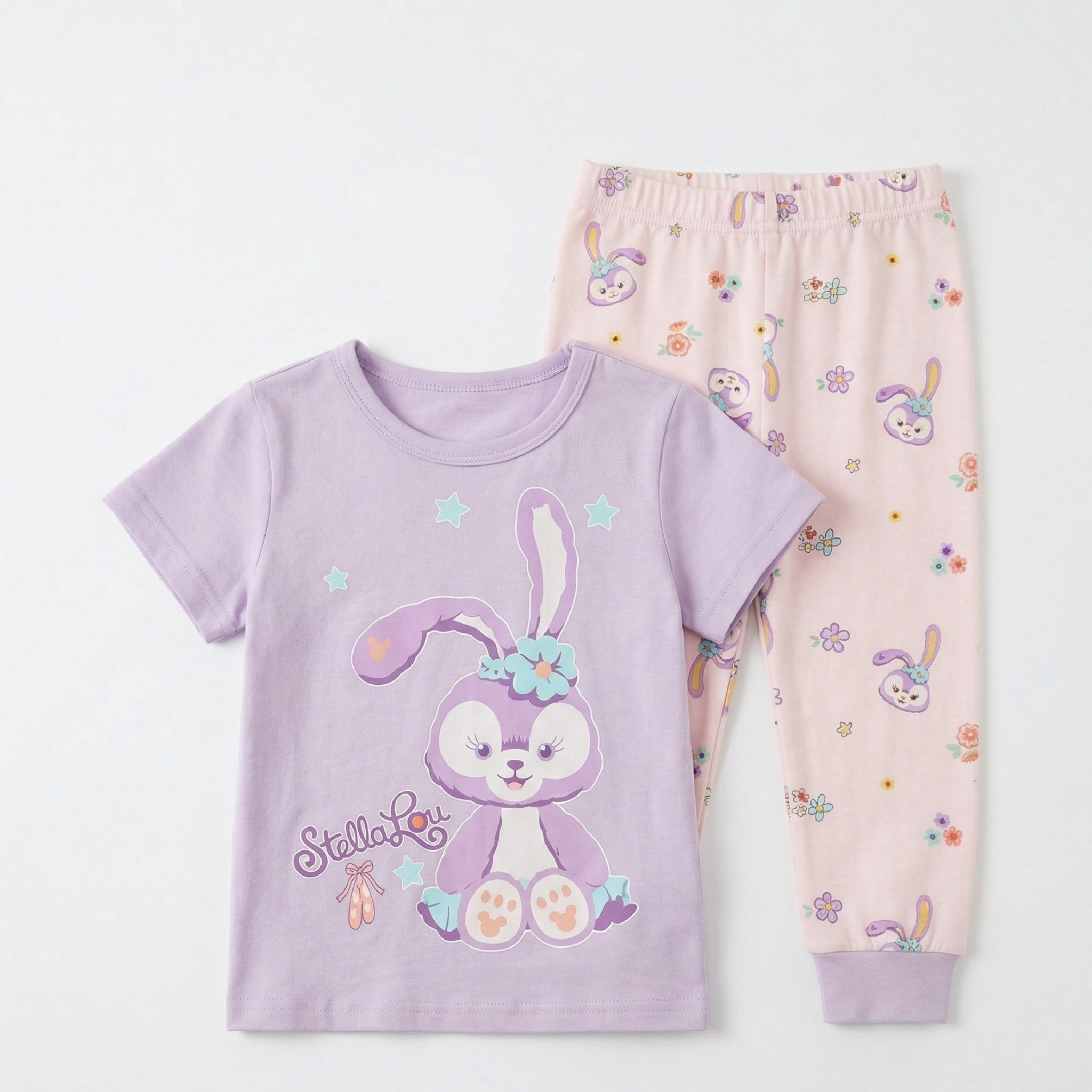 Bunny Stars Kids H\S Pajamas