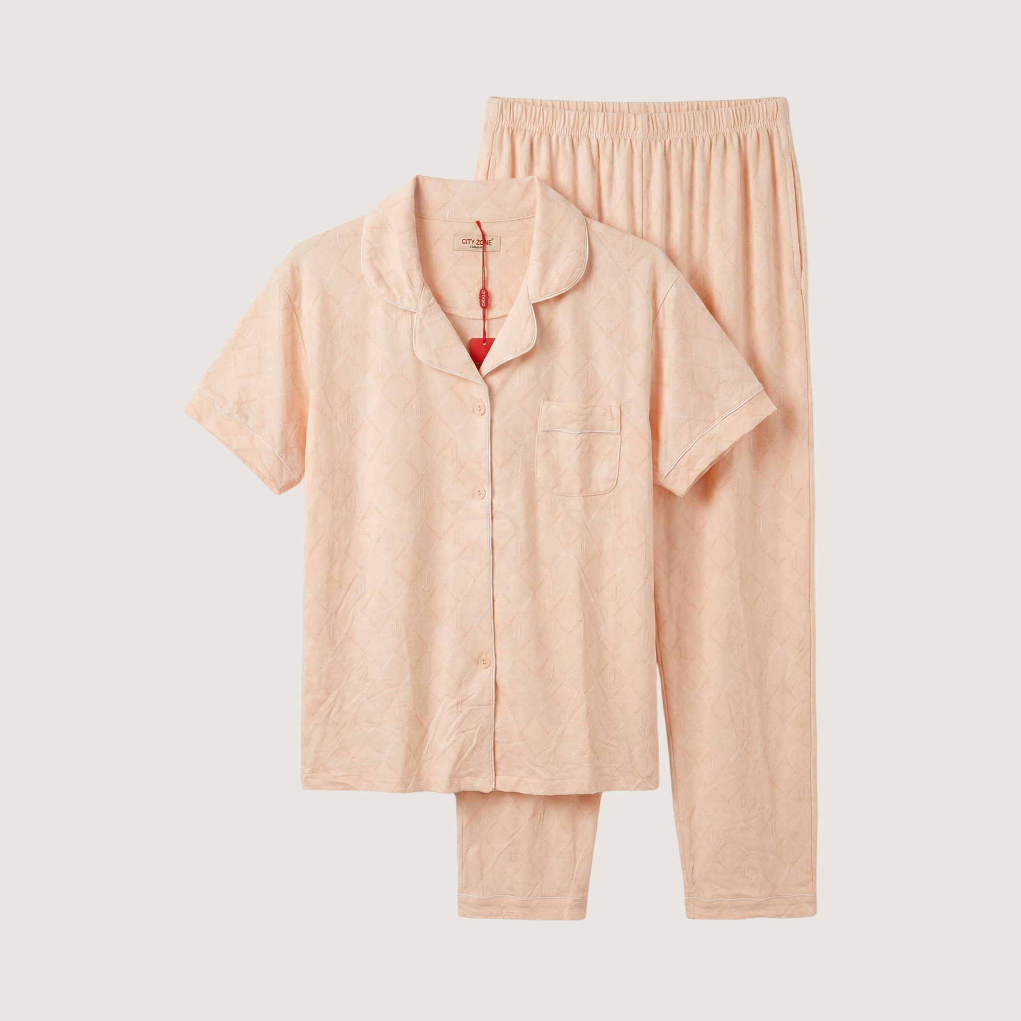 Womens Lycra Cotten Pyjama Set Jumbo 728713